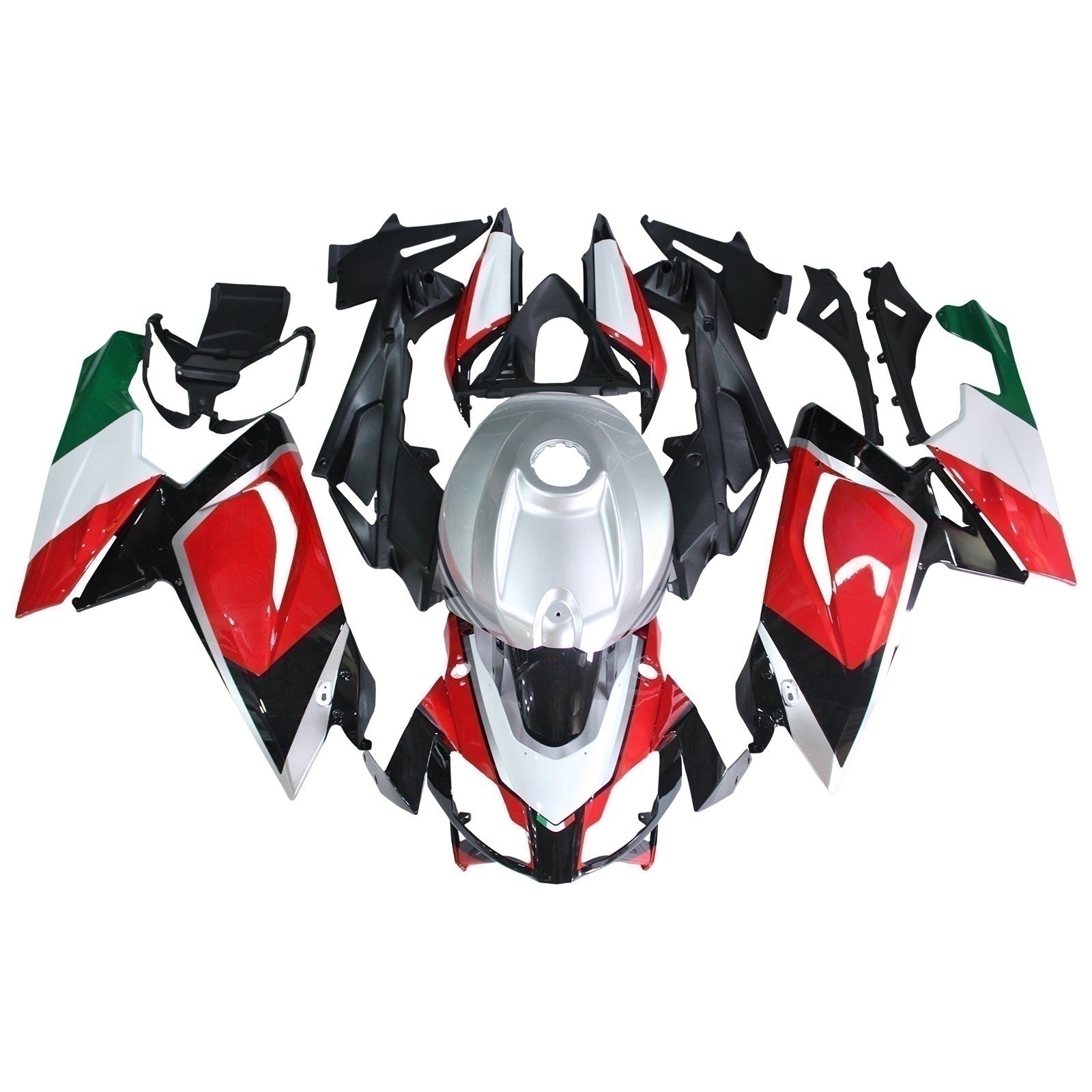 Einspritzverkleidungssatz Karosserie Kunststoff ABS passend für Aprilia RS125 2006-2011