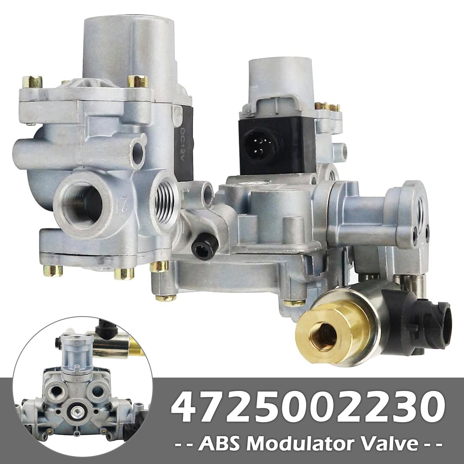 Wabco New ABS Modulator Valve Electronic Control Unit 4725002230