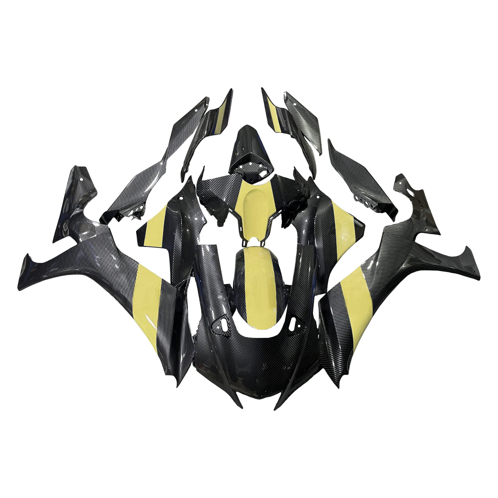 Kit de carenado de inyección, carrocería de plástico ABS apto para Yamaha YZF-R1 2020-2025