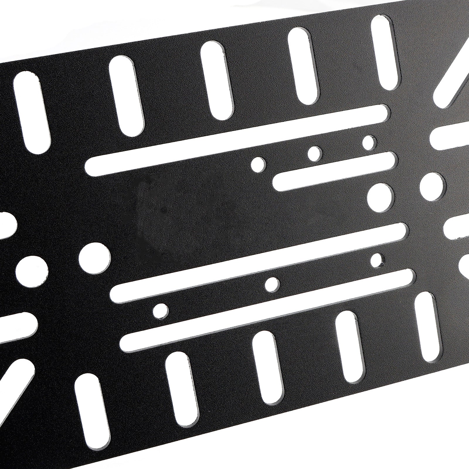 Kit de suportes de montagem lateral simétrico universal Black para moto