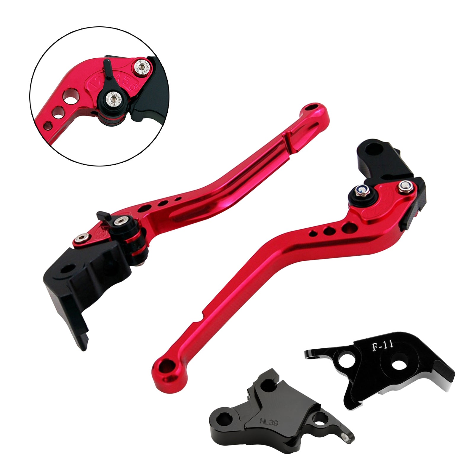Palanca de freno de embrague larga apta para CFMOTO 700CL-X Sport 2021-2022