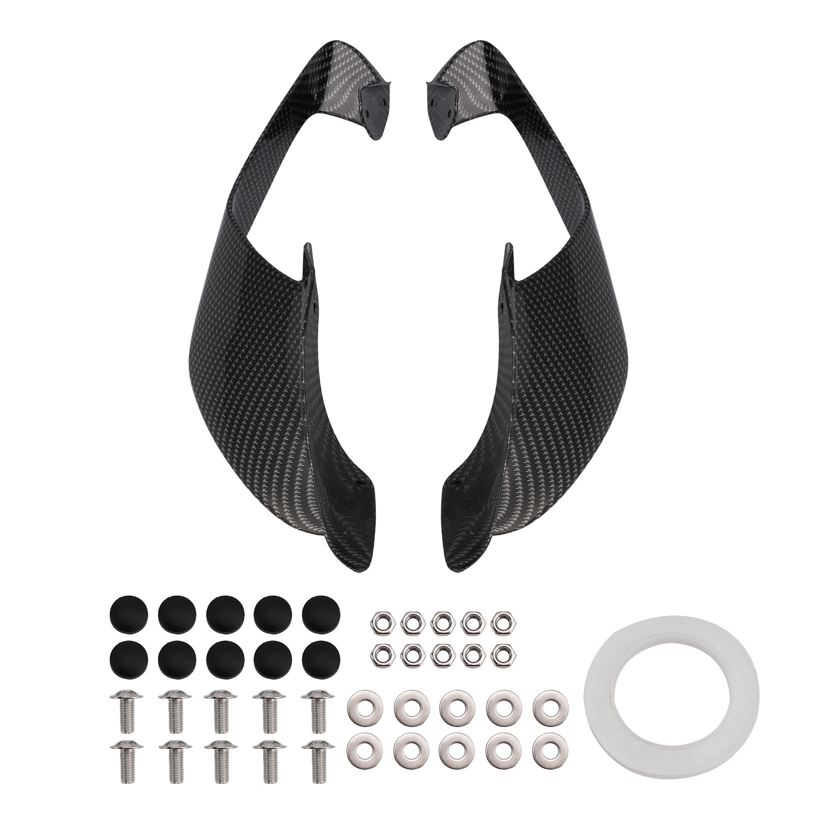 2021-2024 Yamaha YZF R1 R1M ailes latérales avant ailes becquet carénage
