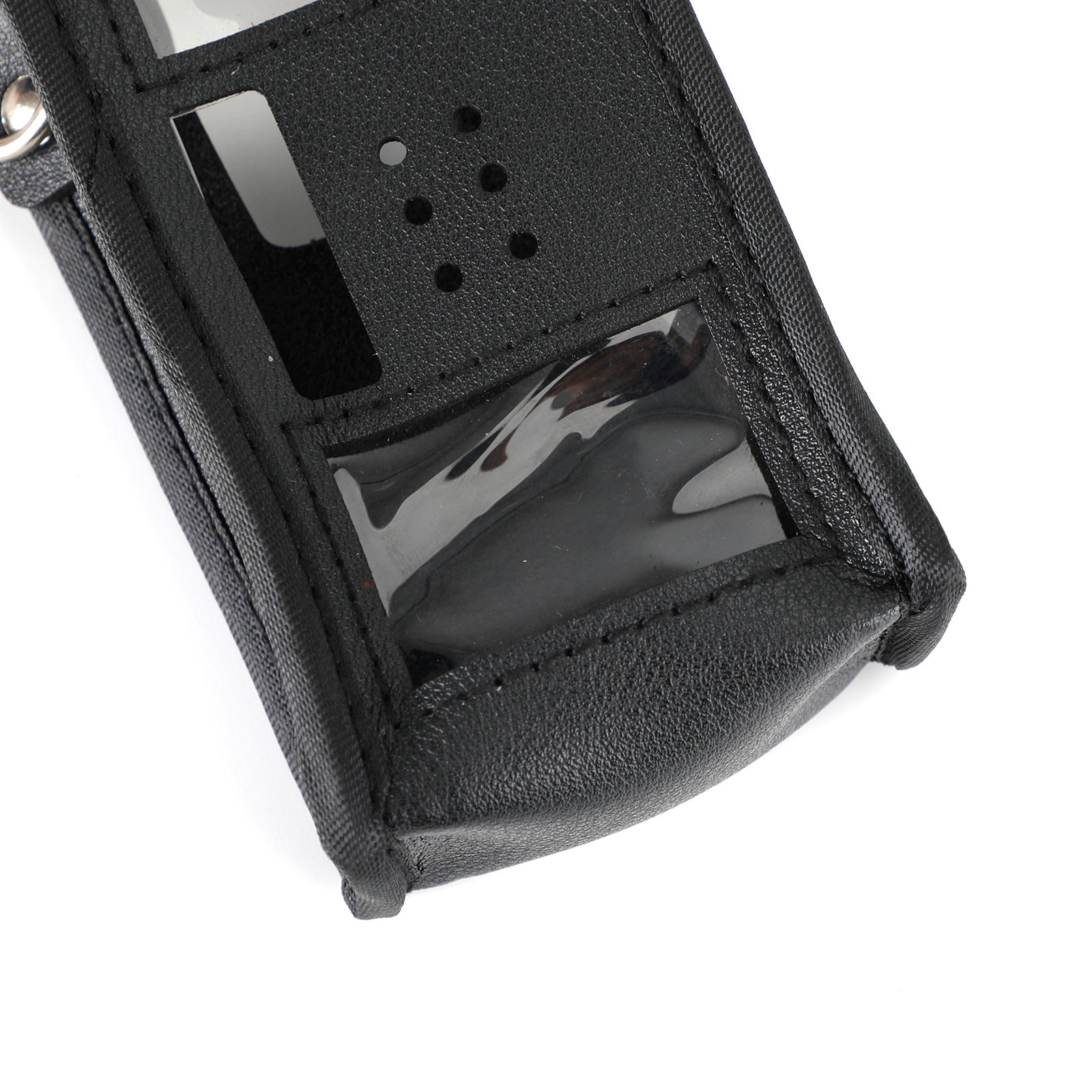 Adjustable Multi-Function Leather Radio Case Walkie Talkie Bag For Baofeng UV10R