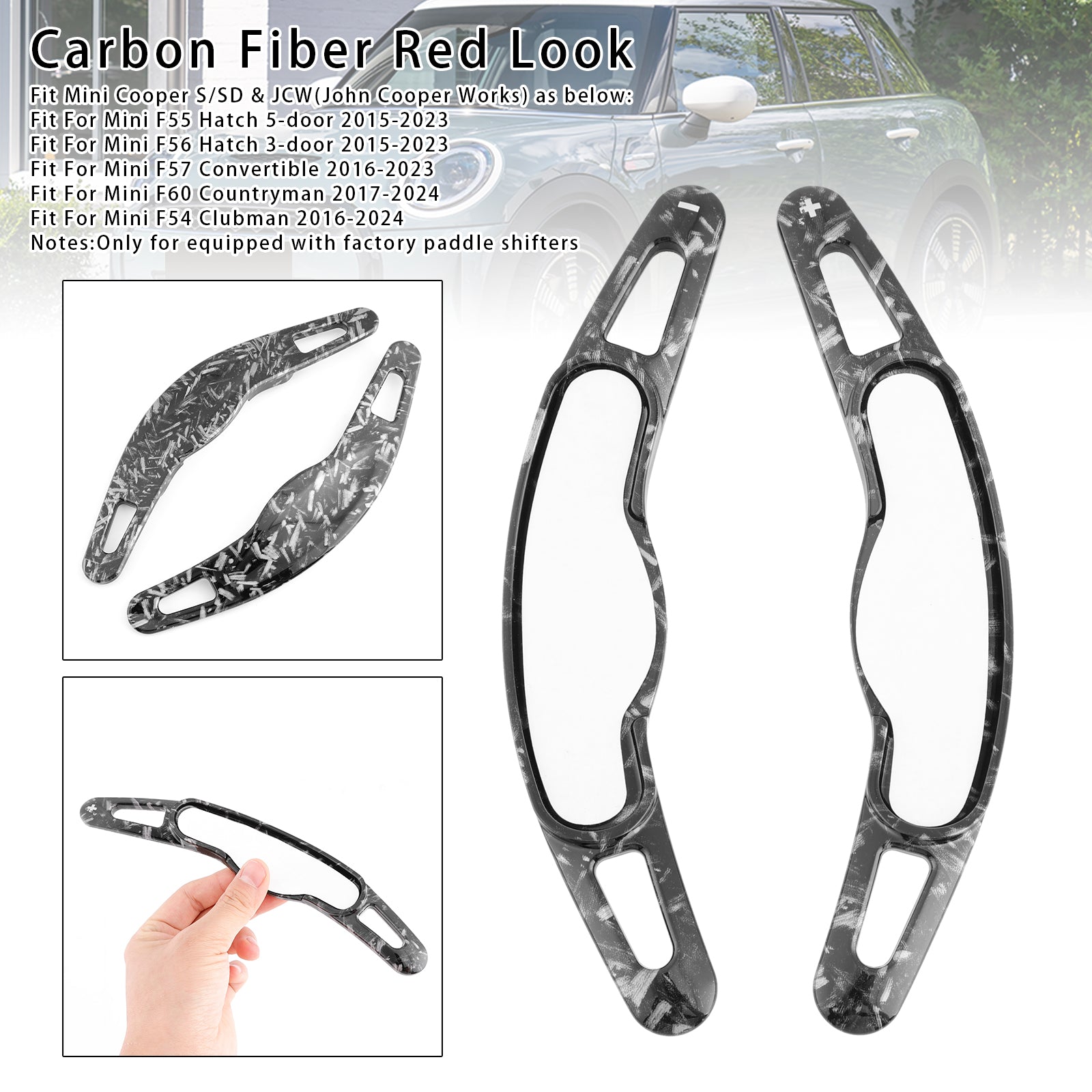 Stuurwiel Paddle Shifter Uitbreiding Voor Mini F54 F55 F56 F57 F60 2014-2022