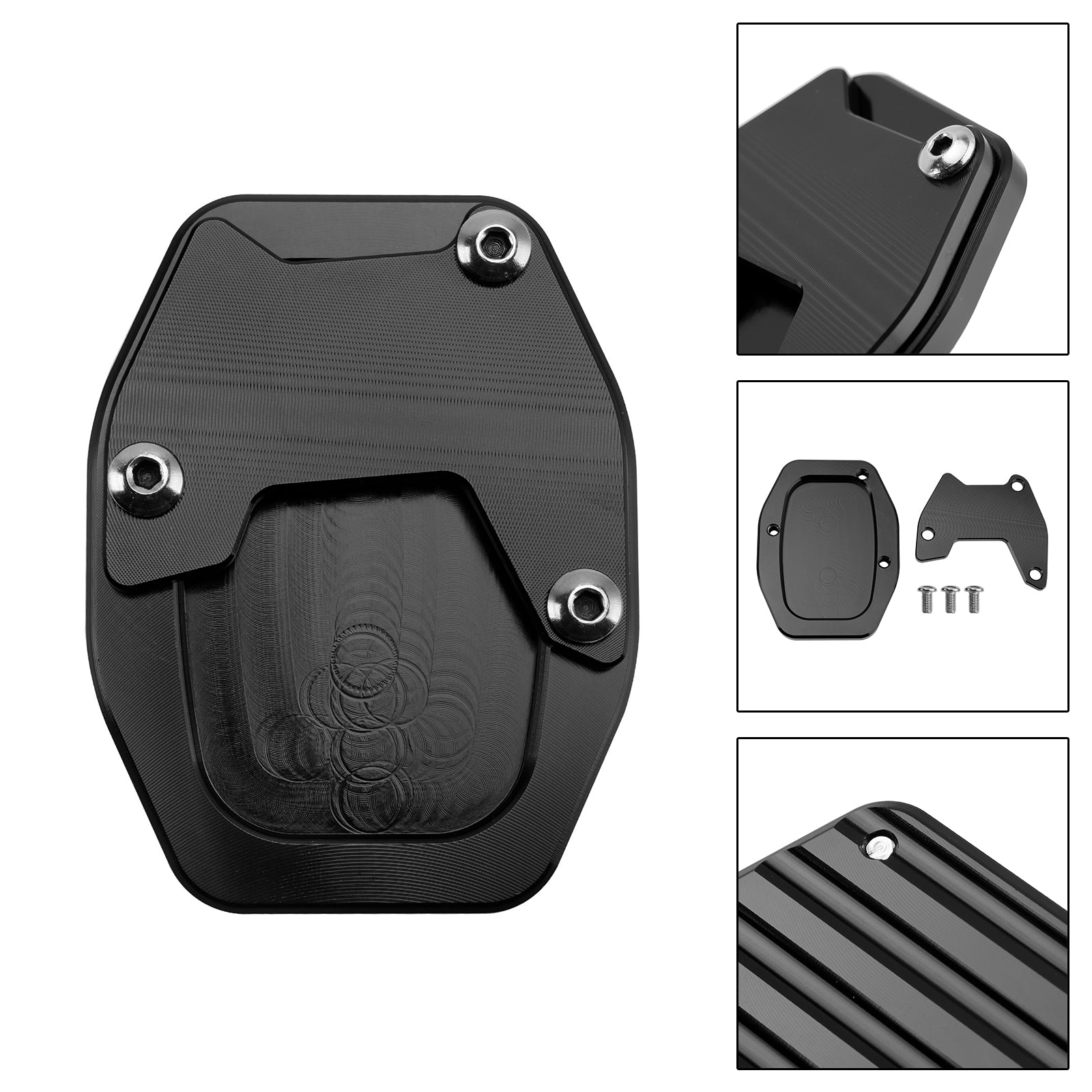 Kickstand Enlarge Plate Pad fit for Honda X-ADV 750 NSS750 21-25 Foza 750 21-23