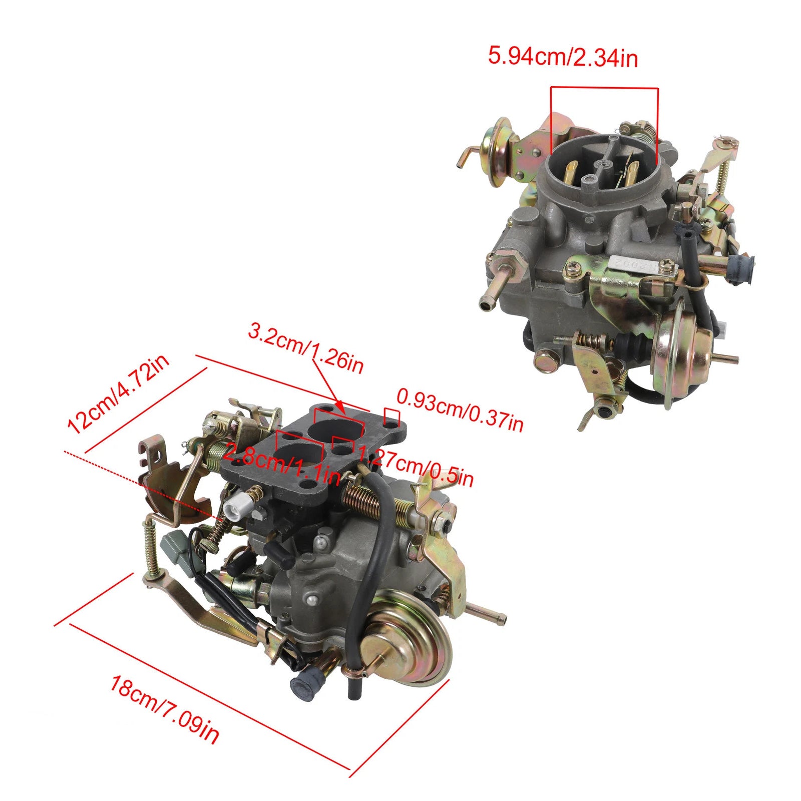 Carburateur De Rechange Pour Toyota Corolla (1985-1992) Et Tercel (1994-1999) - Starter Manuel, 2 Barillets, Référence 21100-11190 - 11