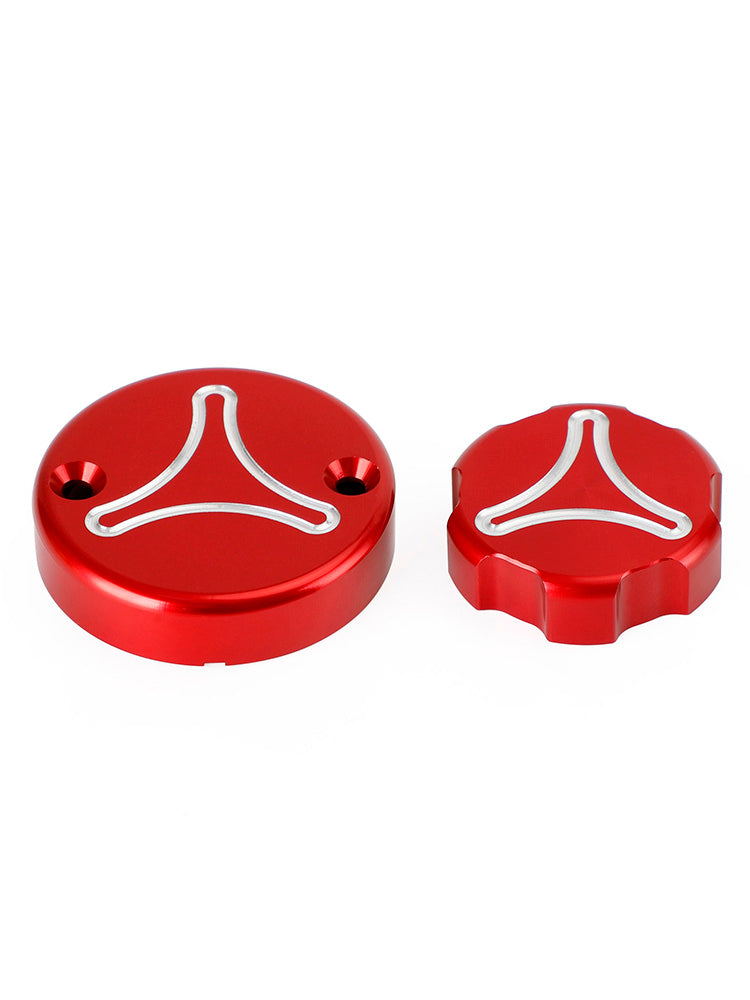 Ducati Panigale 899 959 1199 1299 V2 V4 S R Brake Clutch Reservoir Cap - RED