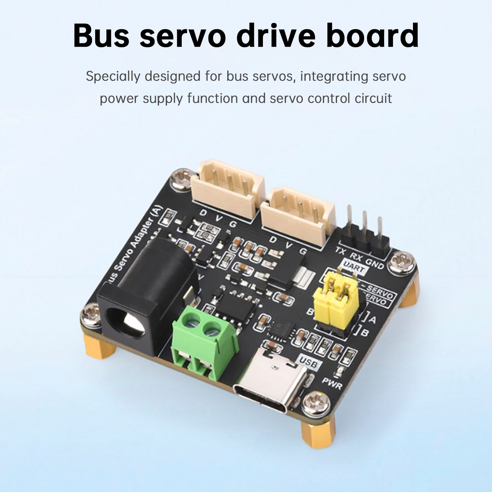 Raspberry Pi Seriële Bus Servo Driver Board Module USB/UART Communicatie ESP32