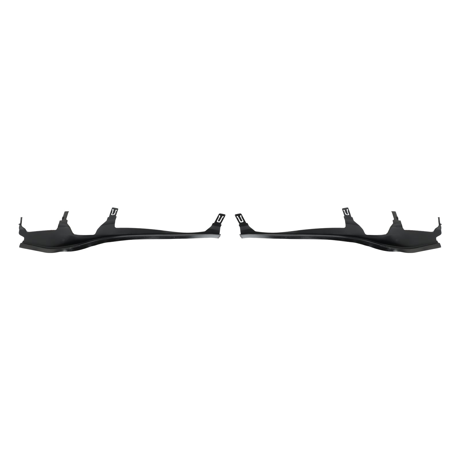 L+R paar bovenste koplampafdekstripset voor BMW 3 E46 COUPE CABRIO LCI