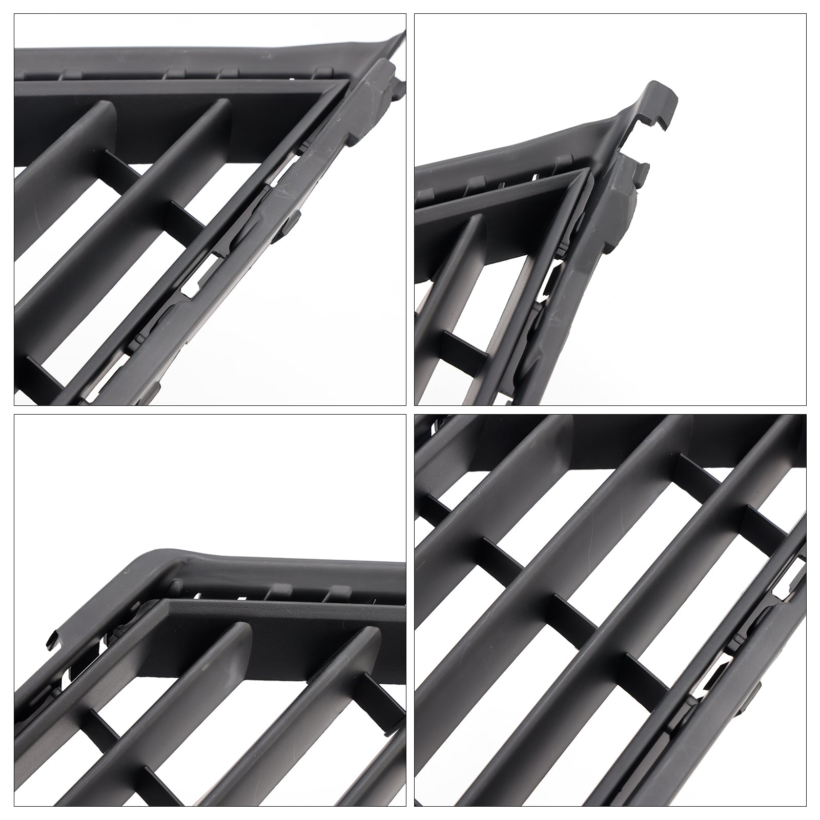 2015-2017 Volkswagen VW Touareg 7P 2PCS Front Lower Fog Light Cover Grille Grill