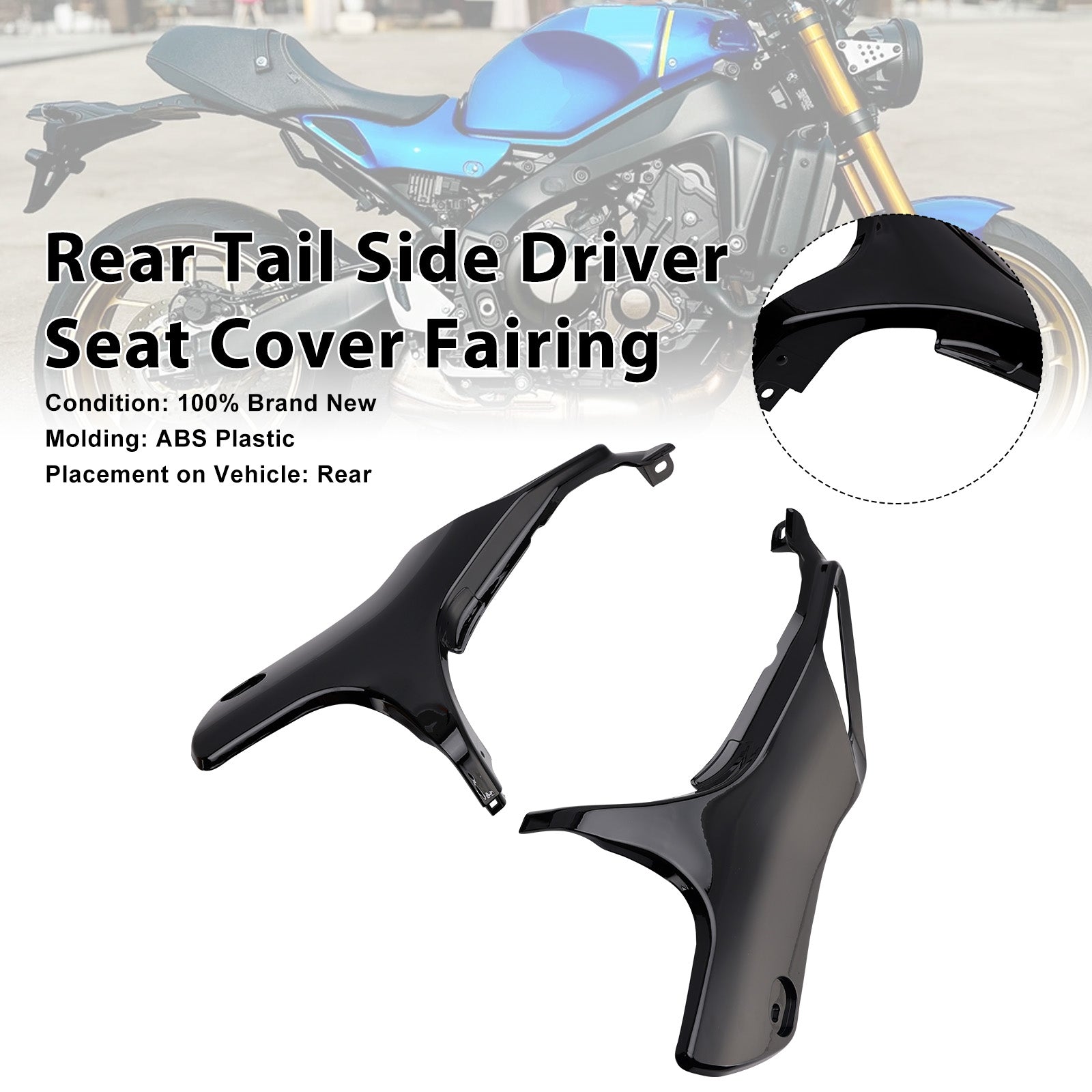 Side Seat Fairing Panel Cowl For Yamaha XSR900 2022-2026