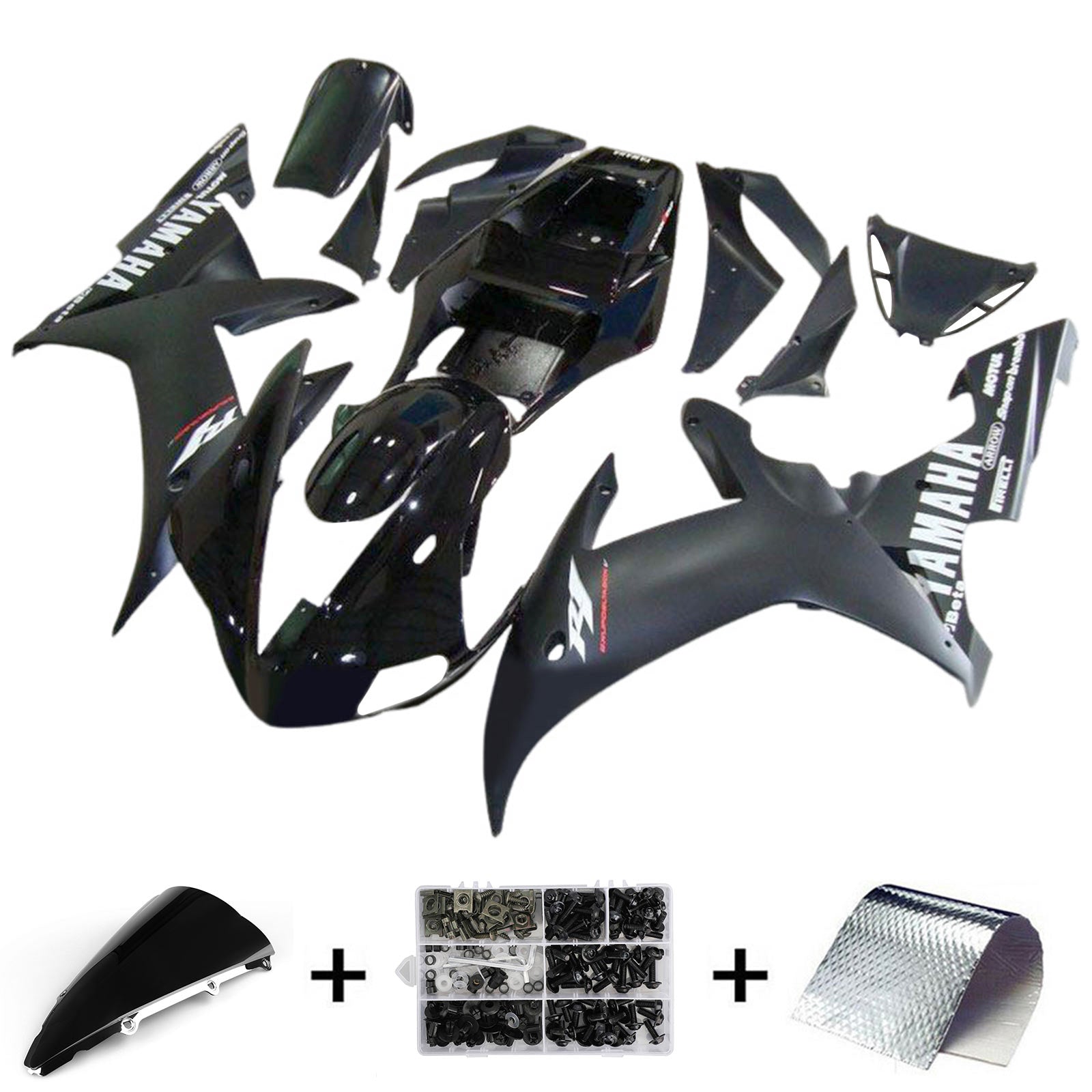 2002-2003 Yamaha YZF 1000 R1 Injection Fairing Kit Bodywork Plastic ABS