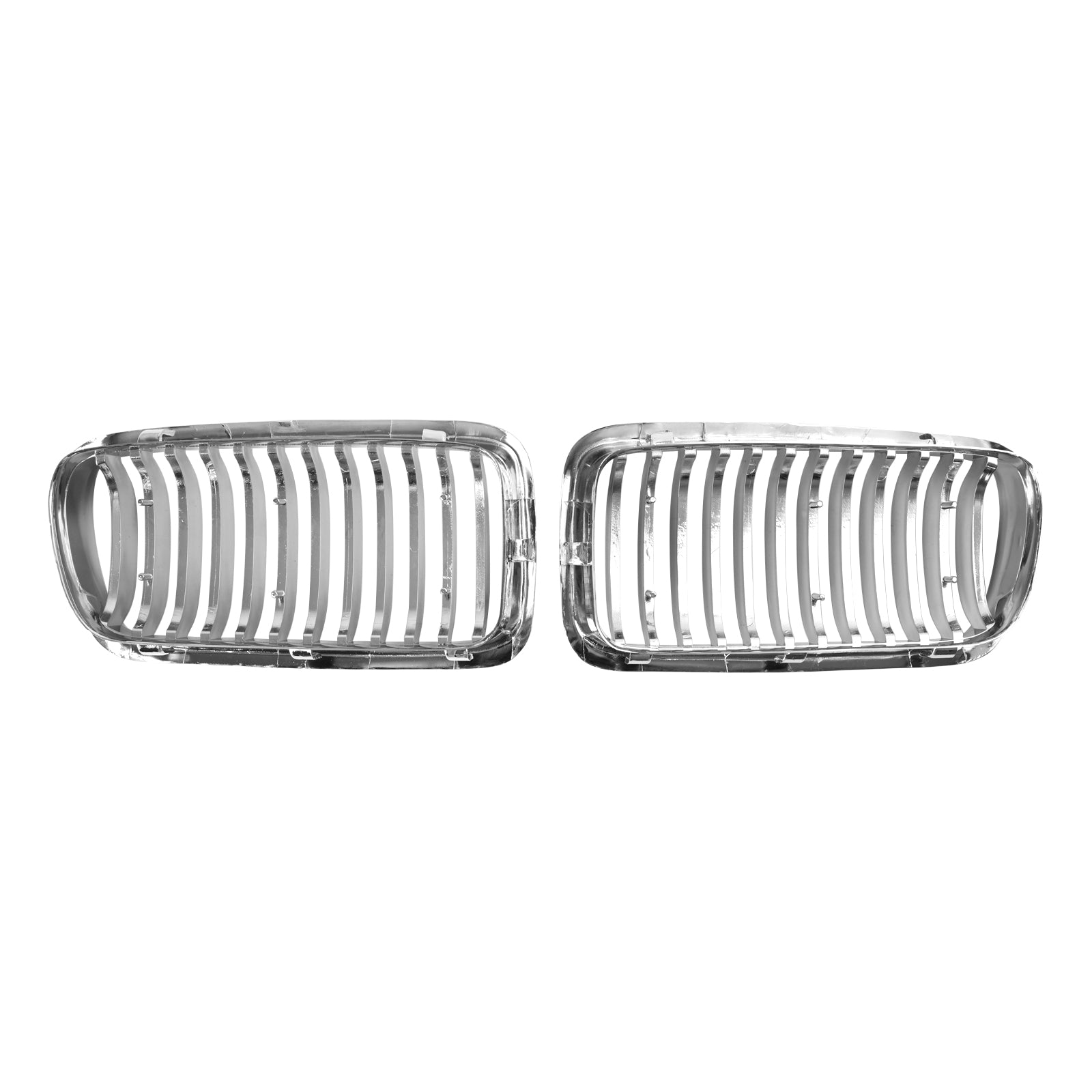 1994-2001 BMW Série 7 E38 Grille de calandre avant chromée 2 pièces