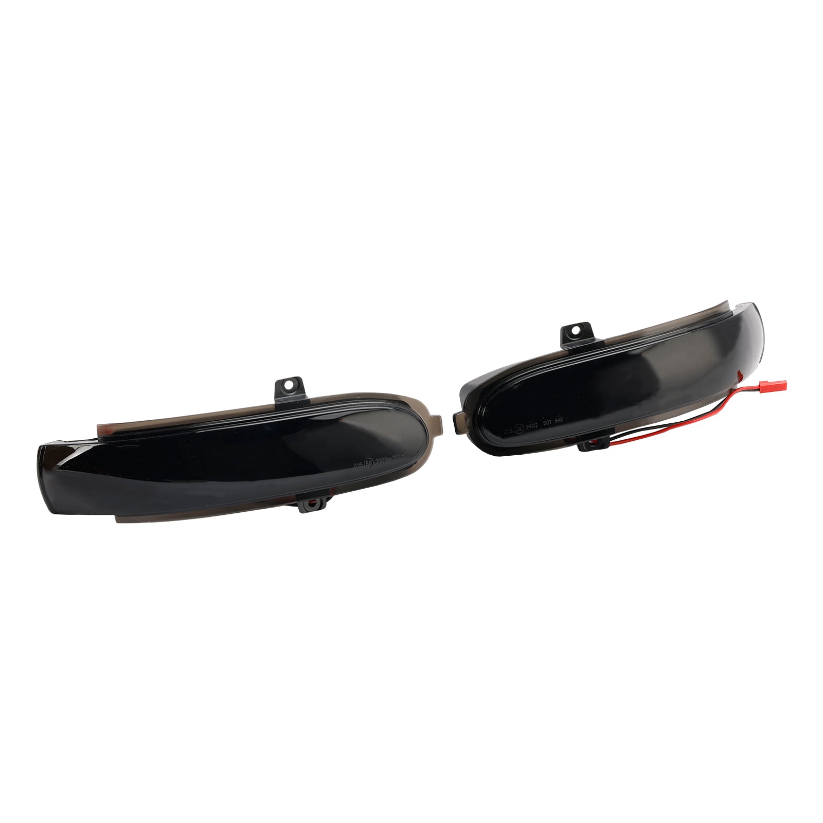 Clignotant séquentiel à LED fumé intégré au rétroviseur pour Mercedes-Benz Classe C W203