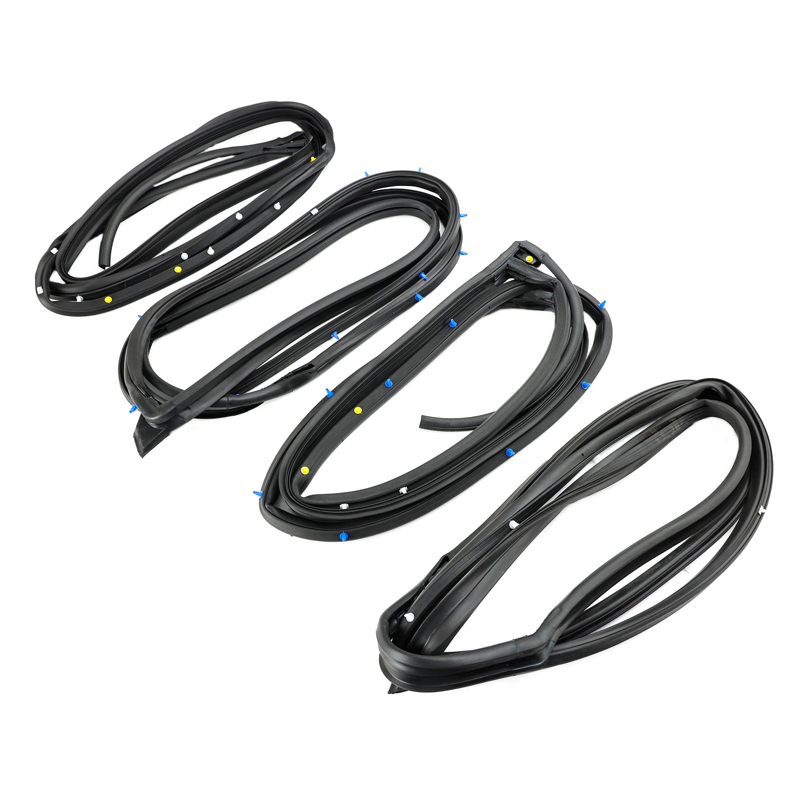 2006-2011 Honda Civic Door Weatherstrip Silence Opening Gasket 4PCS