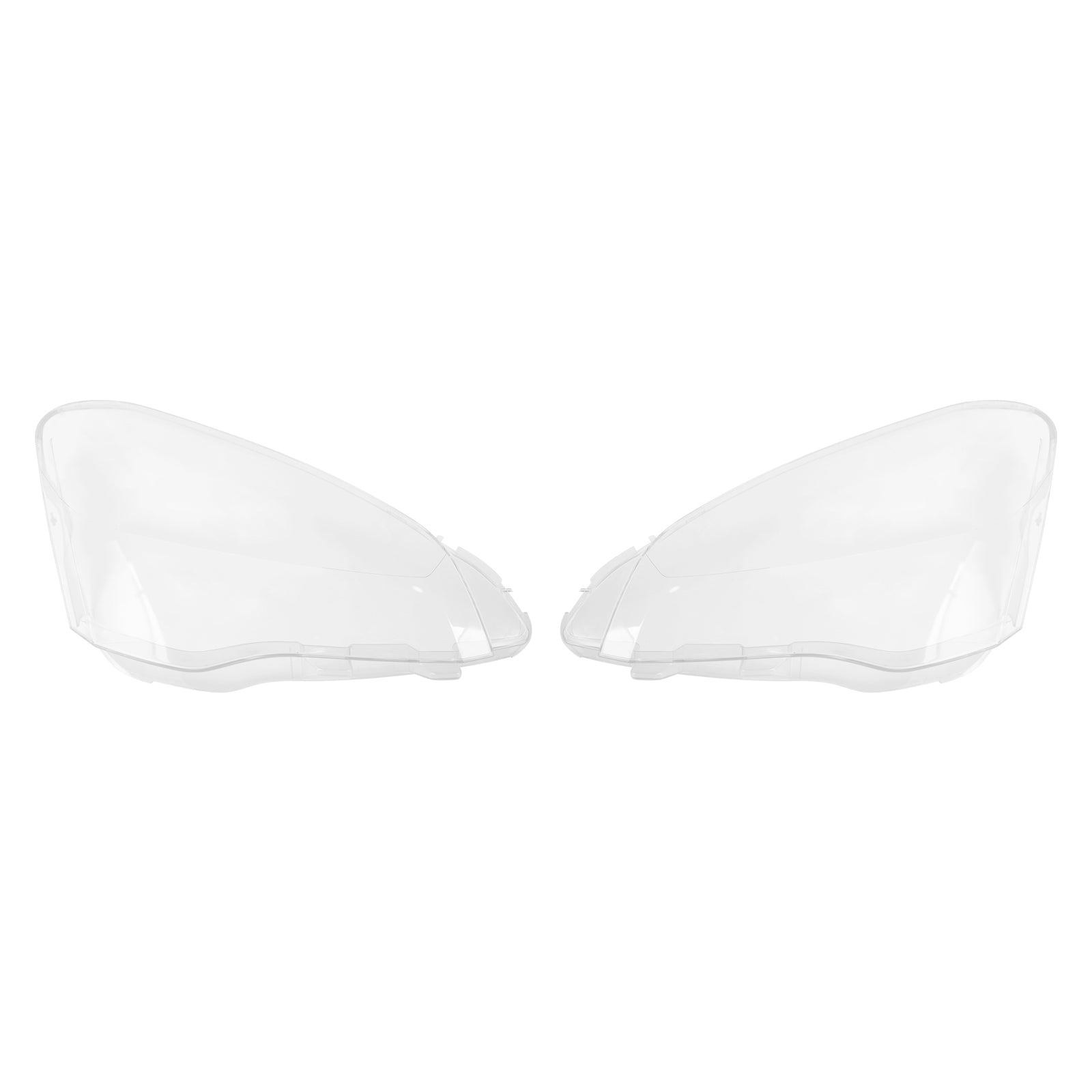 Left+Right Headlight Lens Cover For Citroen Berlingo Mk2 Van 3 Peugeot Partner