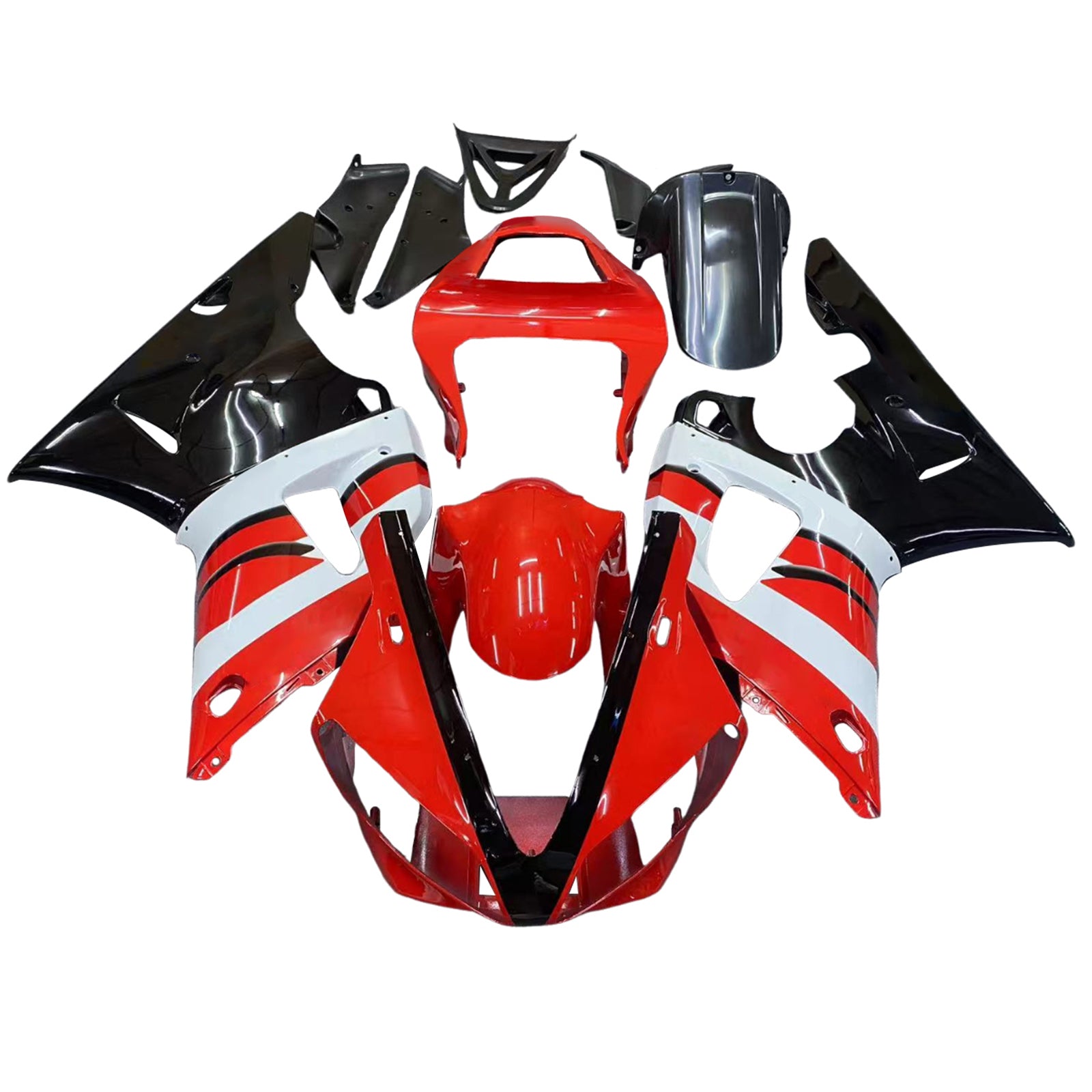 Injection Fairing Kit Bodywork Plastic ABS fit For Yamaha YZF 1000 R1 2000-2001