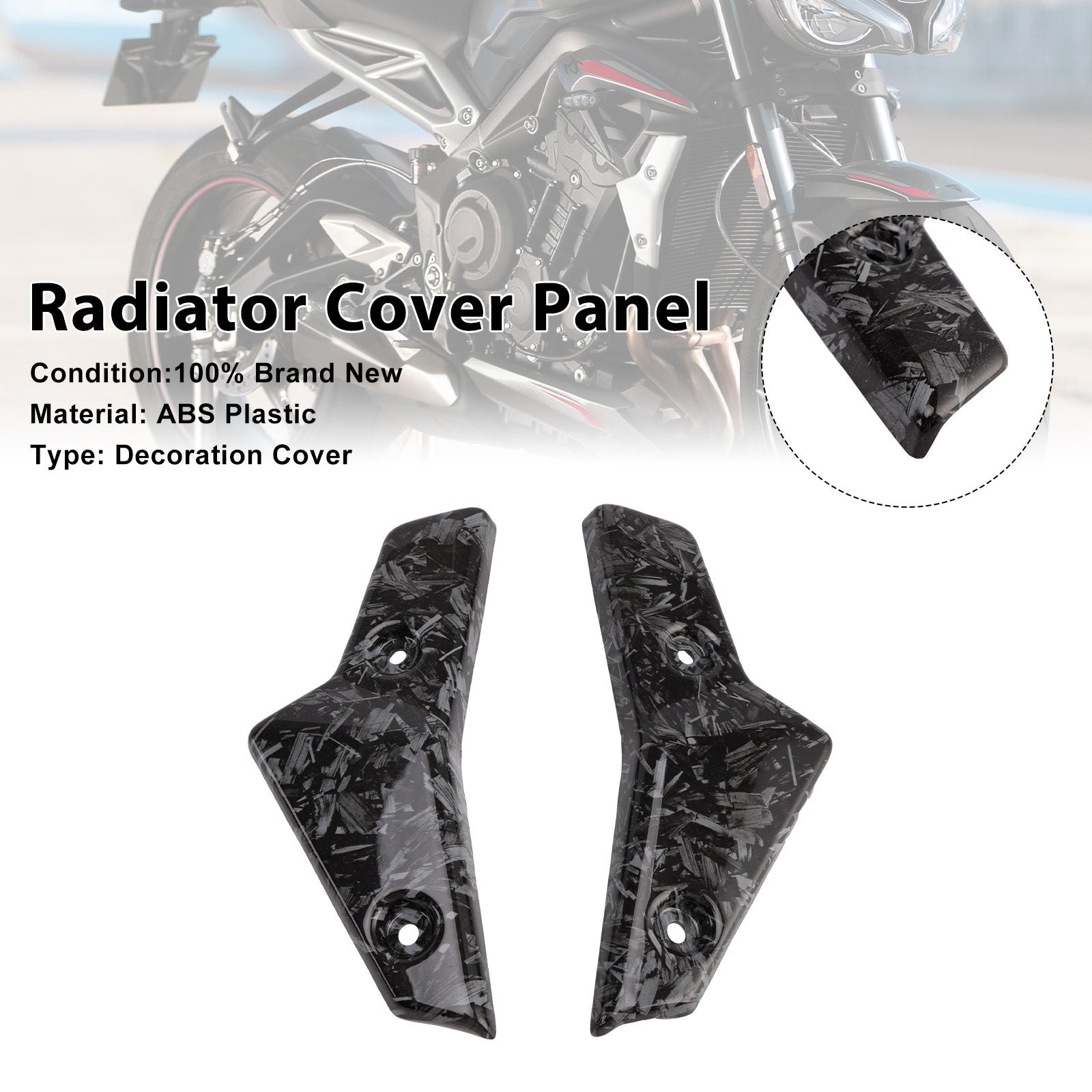 2020-2022 Street Triple 765 R/RS Kylarsidoskyddspaneler