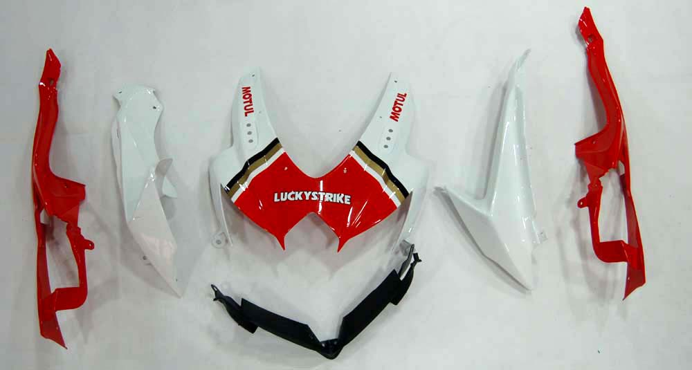 2008-2010 GSXR 600/750 Red Bodywork Fairing ABS Injection Molded Plastics Set Generic