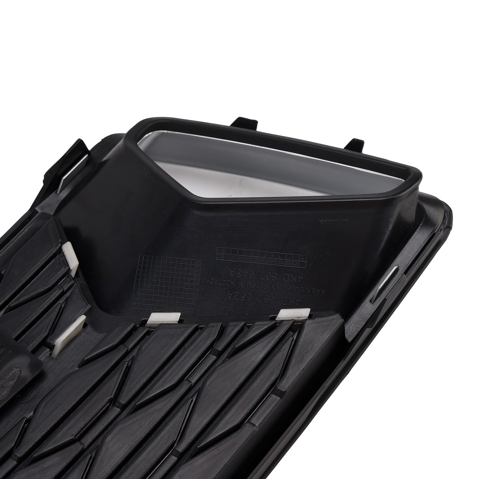 2pcs Bumper de pare-chocs Grille de brouillard Couvercle lumineux ajustement AUDI A6 C8 2019-2023