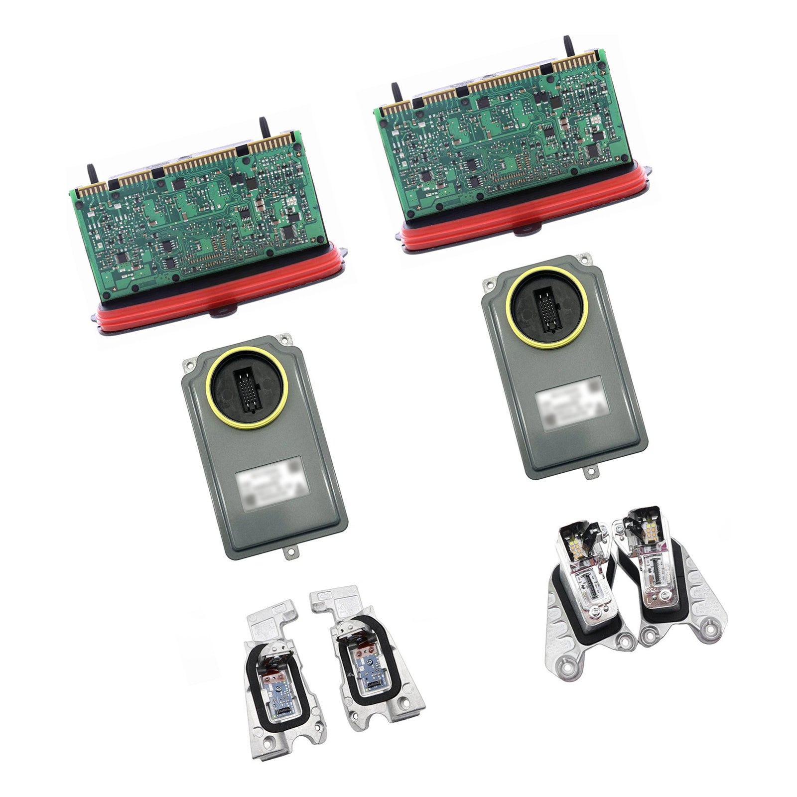 2014-2016 BMW 528i 8PCS Vänster+Höger Adaptiv strålkastarkontrollmodulsats