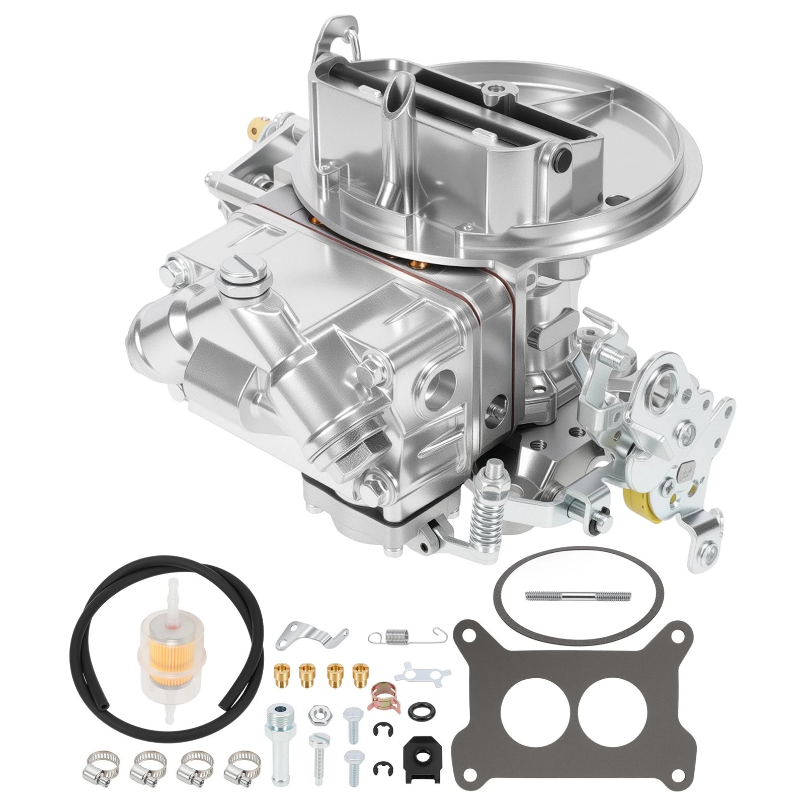 0-4412S 2 Barrel Carburetor For Holley 500 CFM W/ Manual Choke Gasoline 04412S