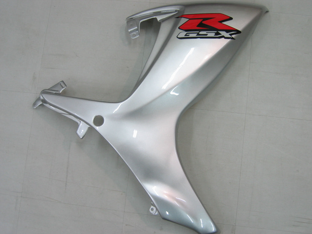 2006-2007 GSXR 600/750 zwarte carrosseriekuip ABS spuitgegoten kunststoffen set algemeen