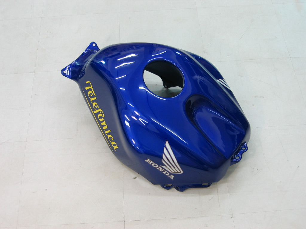 2005-2006 Honda CBR 600 RR blauw en groen Movistar Racing stroomlijnkappen algemeen