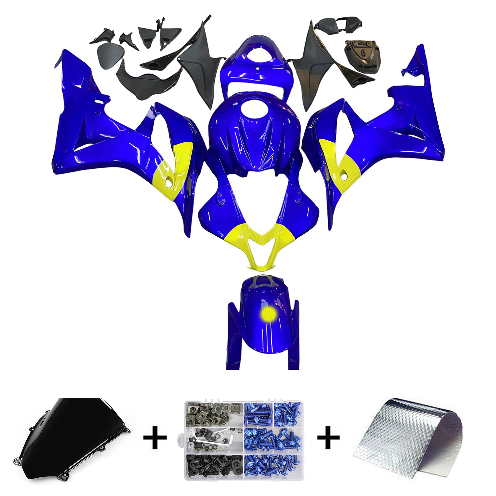 Injection Fairing Kit Bodywork Plastic ABS fit For Honda CBR600RR 2007-2008