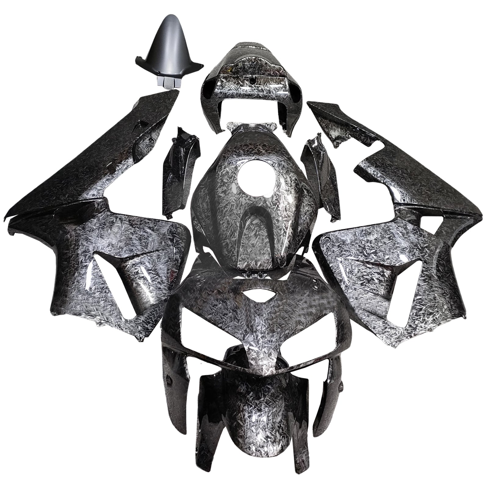 Injektionsmässa Kit Bodywork Plastic ABS för Honda CBR600RR 2005-2006 F5