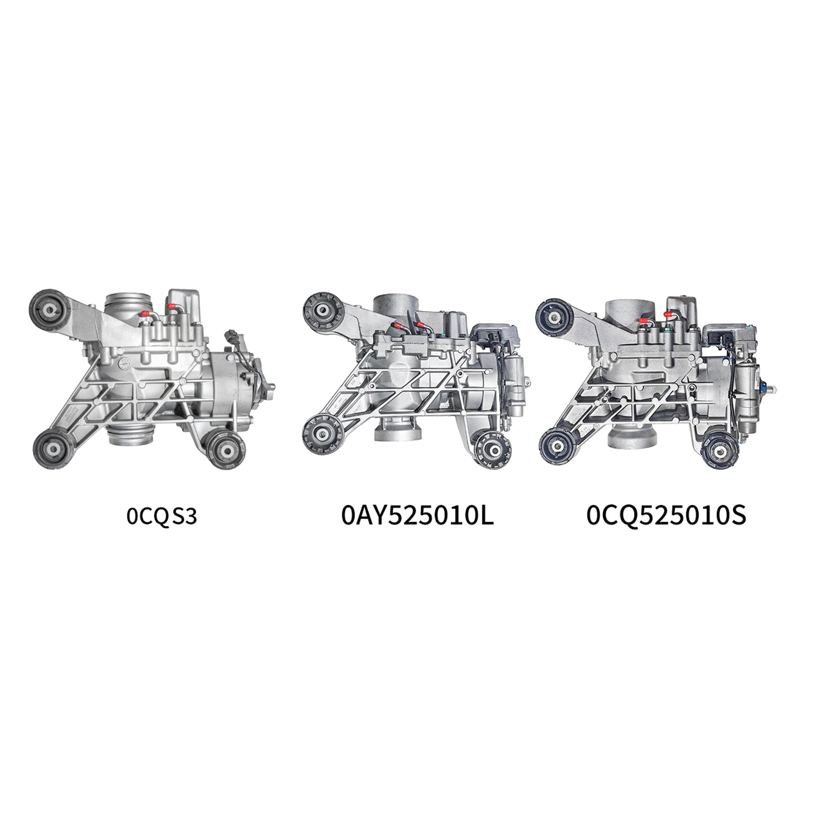 4 Motion Bakre differentialenhet 0CQ525010S För VW Golf R Audi A3 Q2 Quattro