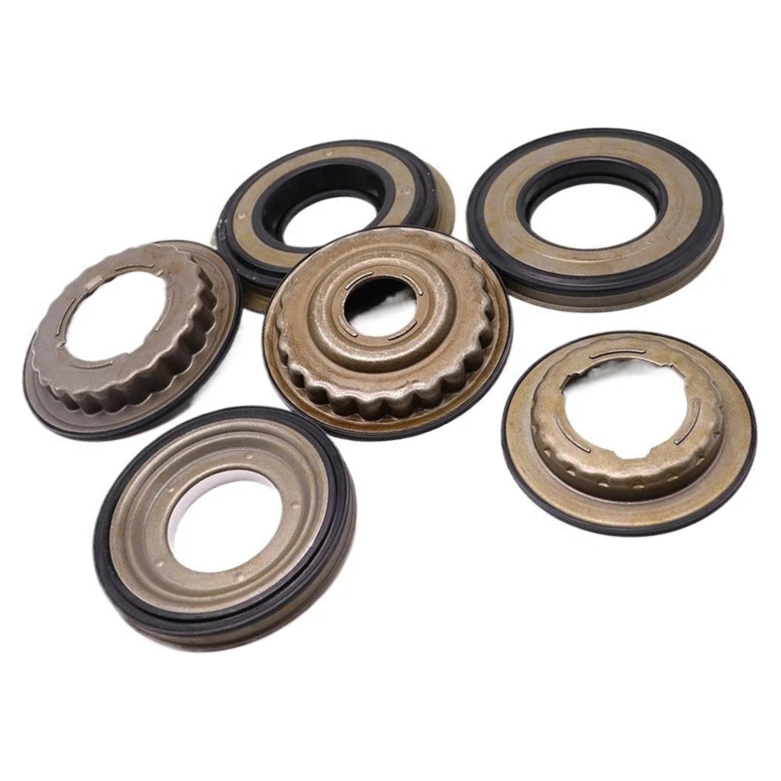 6PCS U250 U251 Automatic Transmission Piston Kit For Toyota Camry RAV4 Corolla