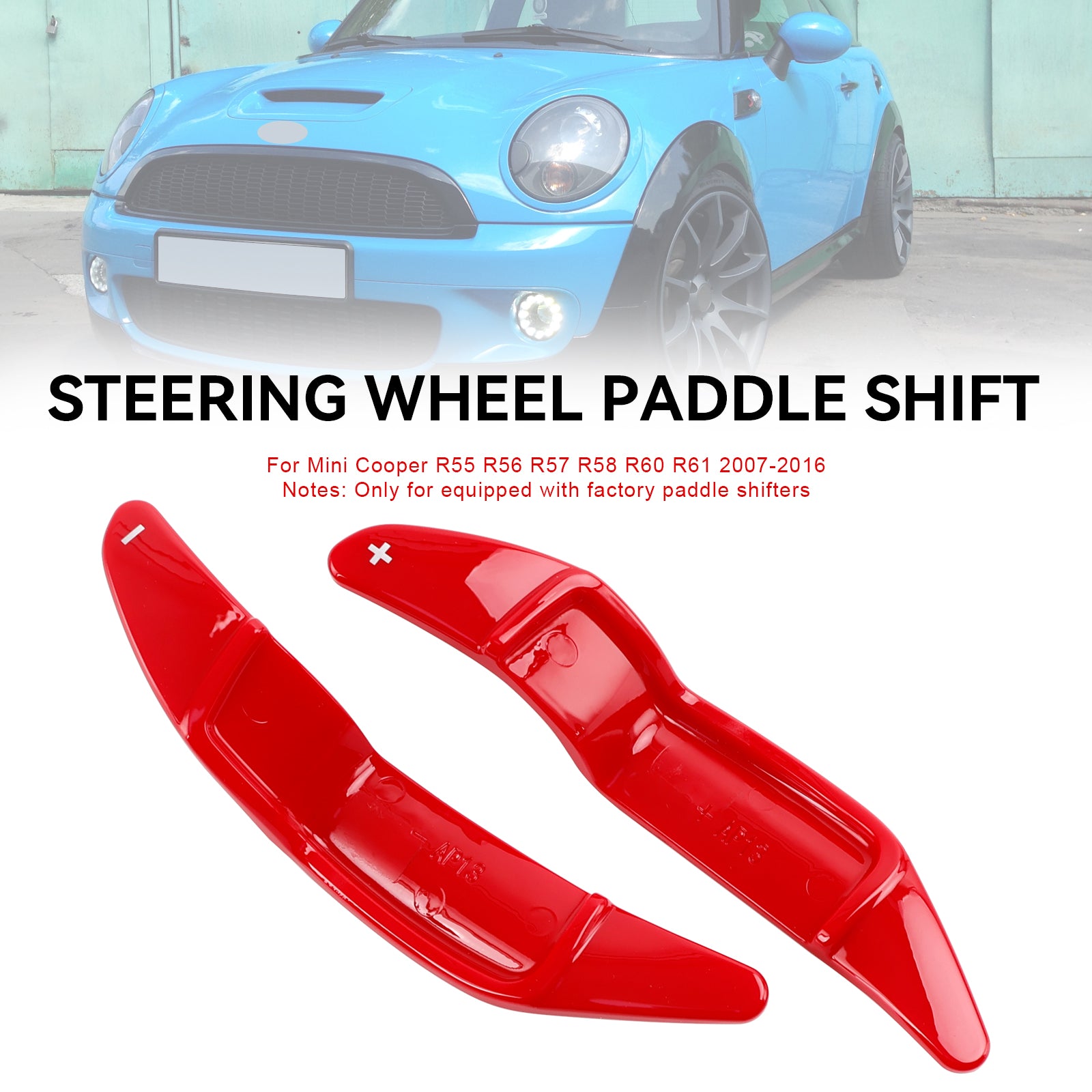 Steering Wheel Paddle Shifter Extension For Mini R55 R56 R58 R60 R61