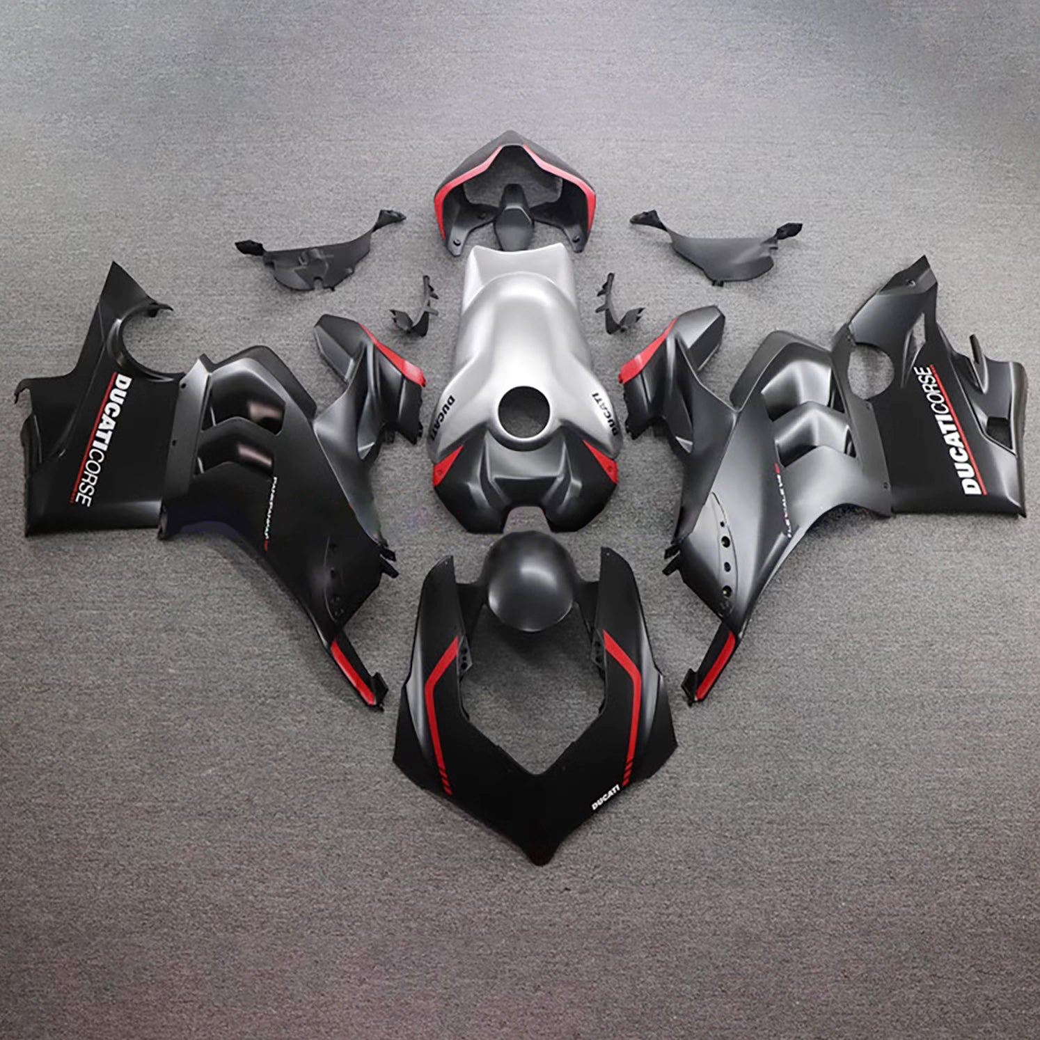 2020-2021 Ducati Panigale V4/V4S 2019-2022 V4SP/V4R Kit de camerage d'injection de carrosserie