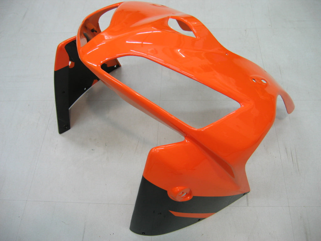 2005-2006 Honda CBR 600 RR Orange & Black CBR Honda Racing Fairings Generic