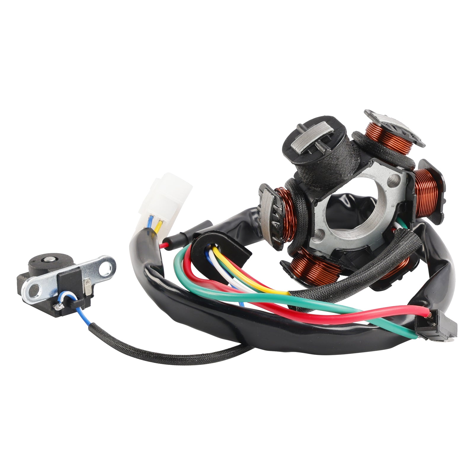 6 spolstator magneto 83mm för Honda Bali 50 Dio 50 Elite 50 SR50 SA50 SK50