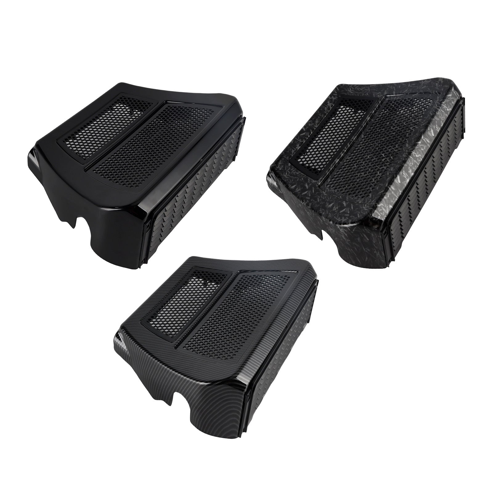 Lower Chin Spoilers Radiator Guard Cover For CVO Street Glide FLHXSE 2023-2025
