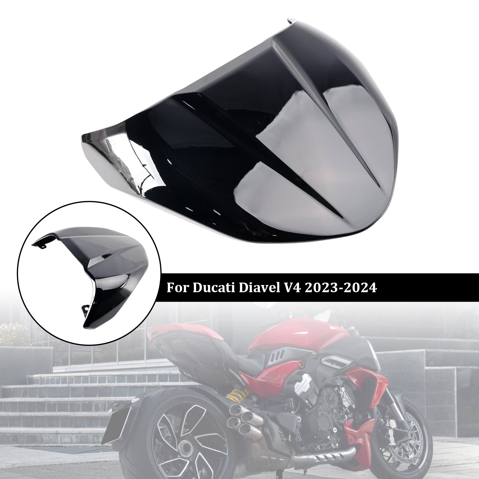 Capot de carénage de couverture de siège arrière Ducati Diavel V4 2023-2024