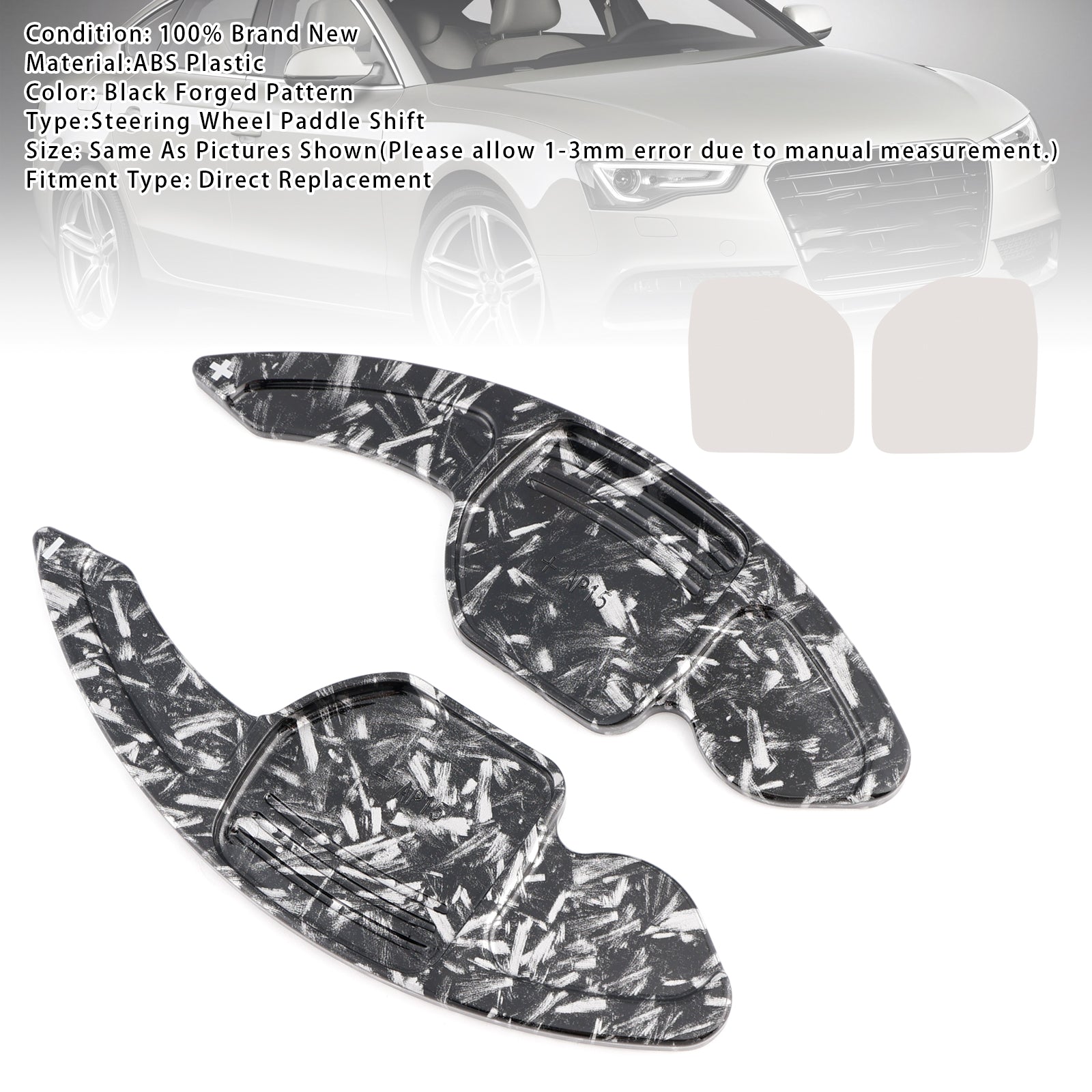 Steering Wheel Paddle Shifter Extension For Audi A3 A4 A5 A6 A8