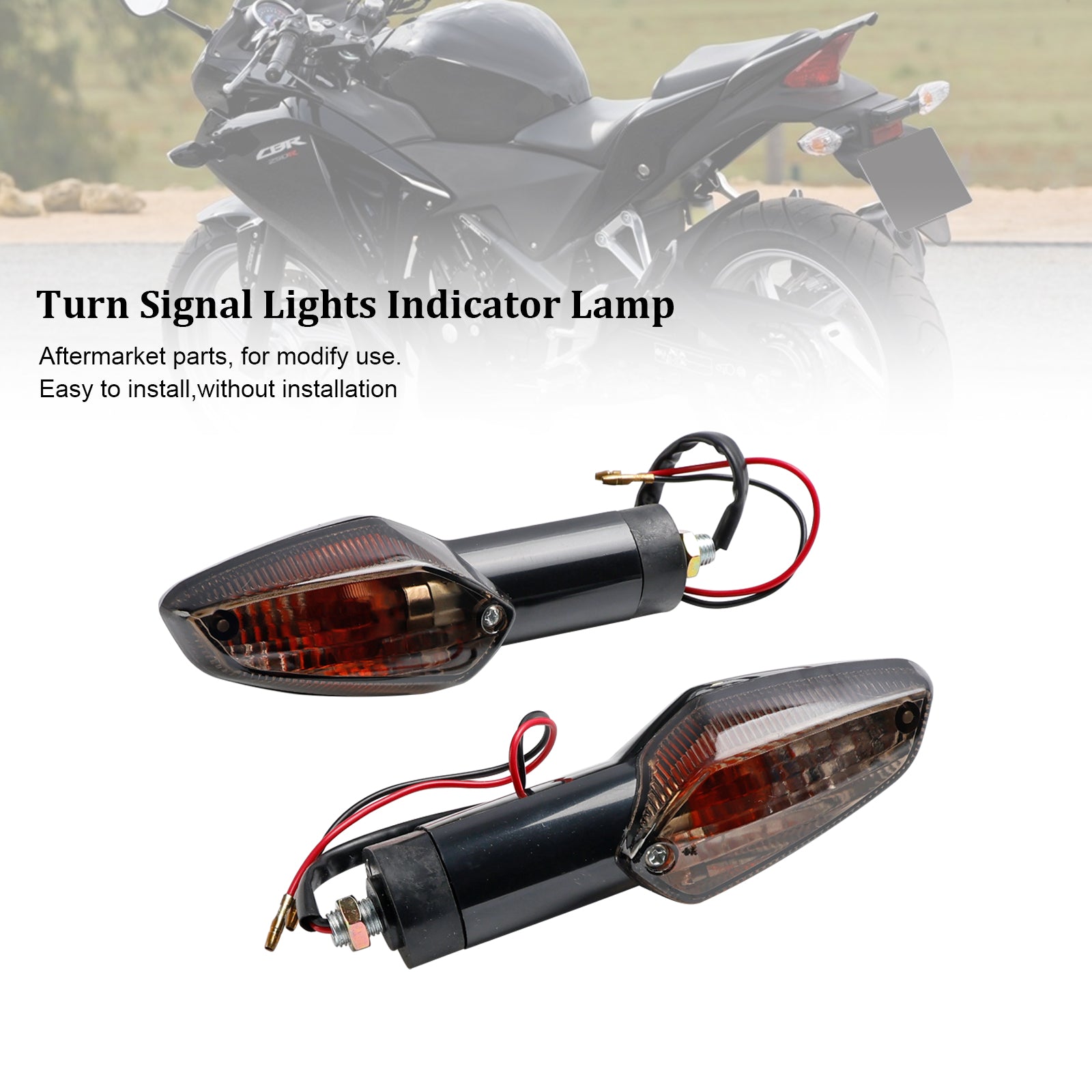 Clignotants, lampe indicateur pour Honda CBR 250R 300R CBF 125 150 CB300