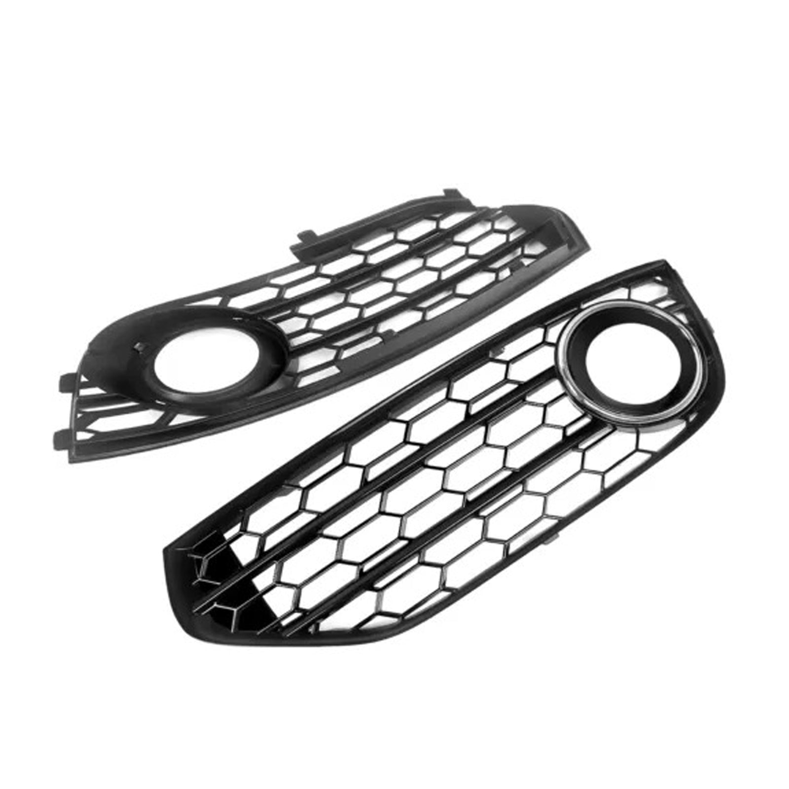 2010-2015 Audi A4 Allroad B8 Voorbumper Honingraat Mistgrille Cover Chroom