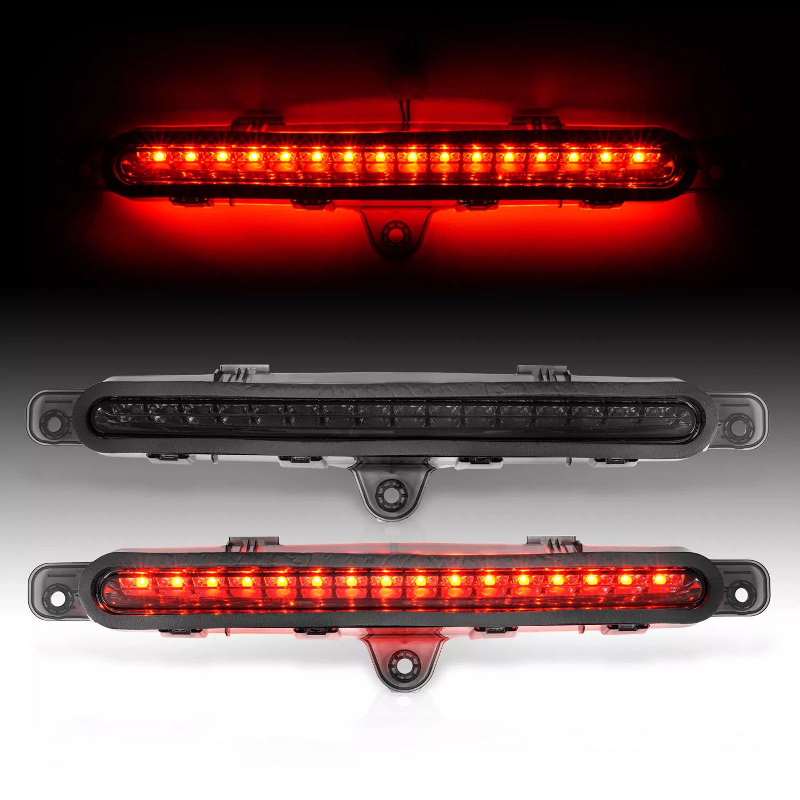 2010-2014 Ford Mustang Red Full LED 3RD Brake Light T20A008-EHS1