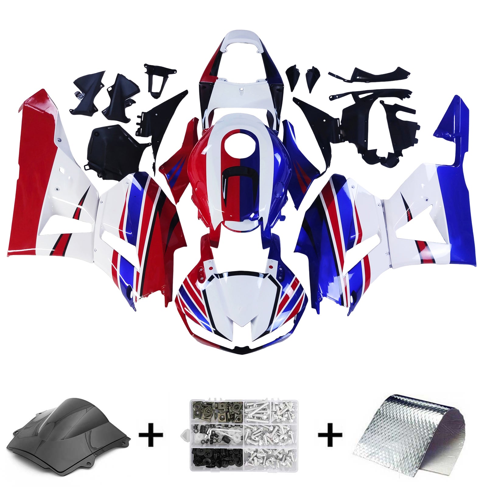 Injection Fairing Kit Bodywork Plastic ABS For Honda CBR600RR 2013-2026 F5