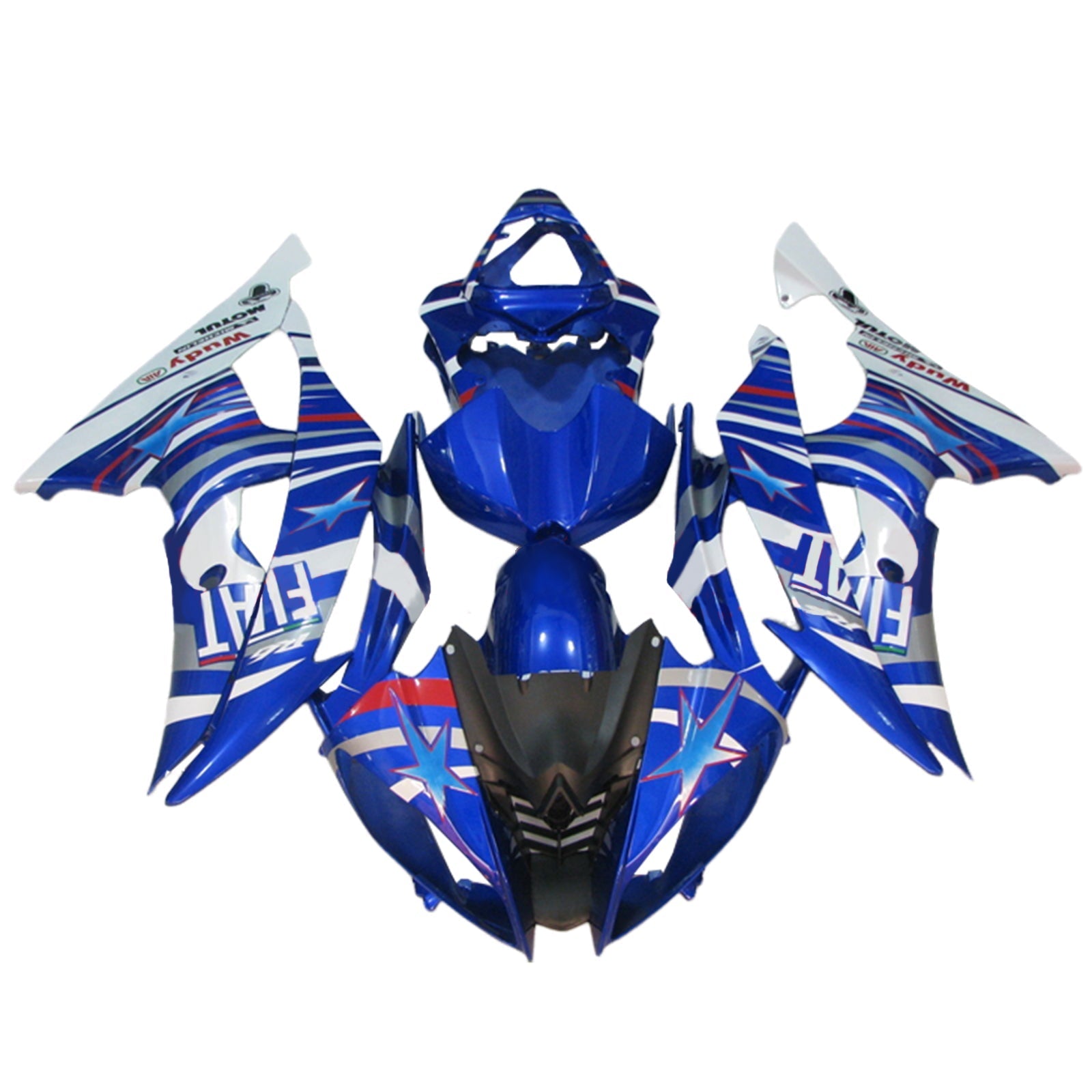 2008-2016 Yamaha YZF 600 R6 kuipset carrosserie kunststof ABS