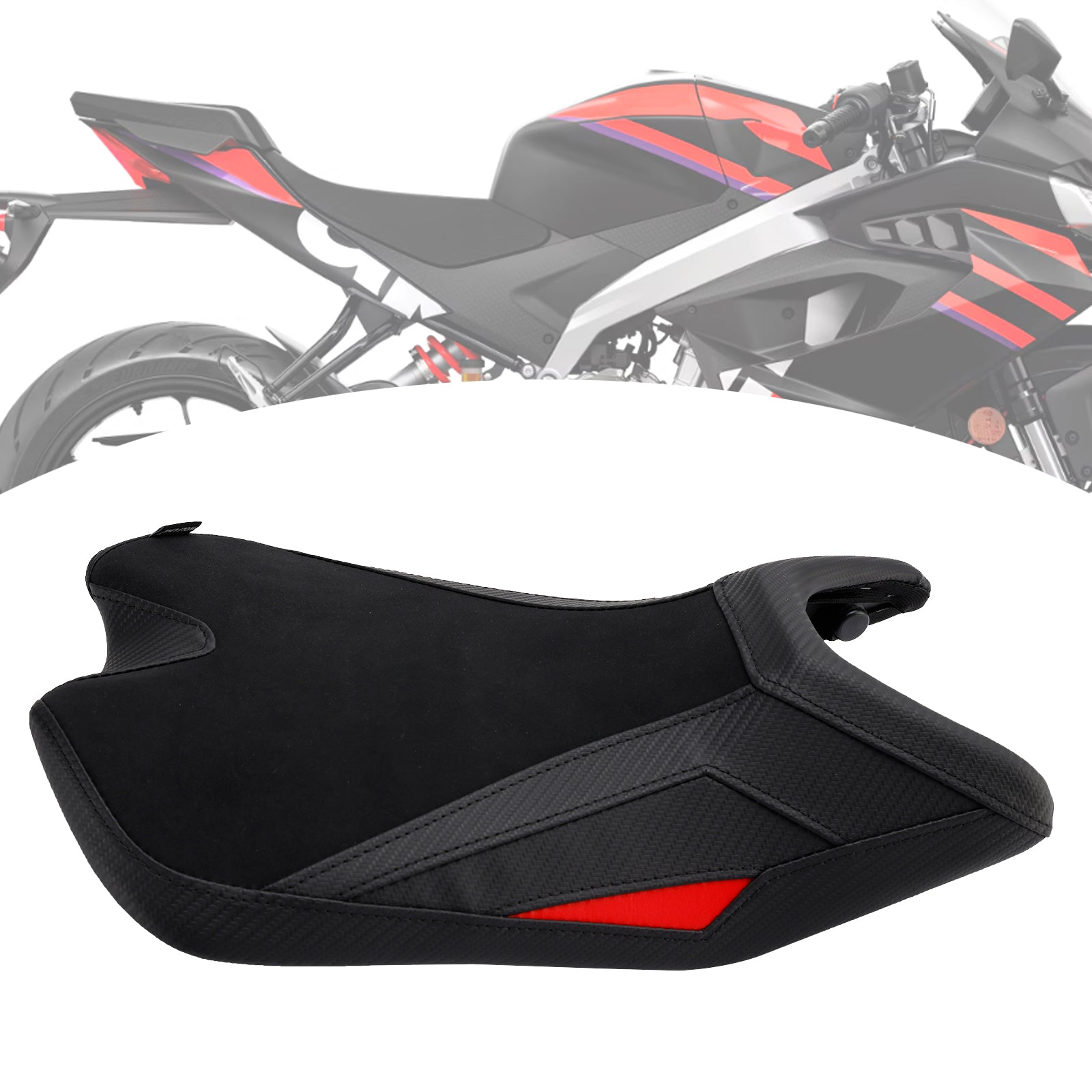 2024-2025 Aprilia Rs457 Siège conducteur inférieur avant Raider Selle passager Vert