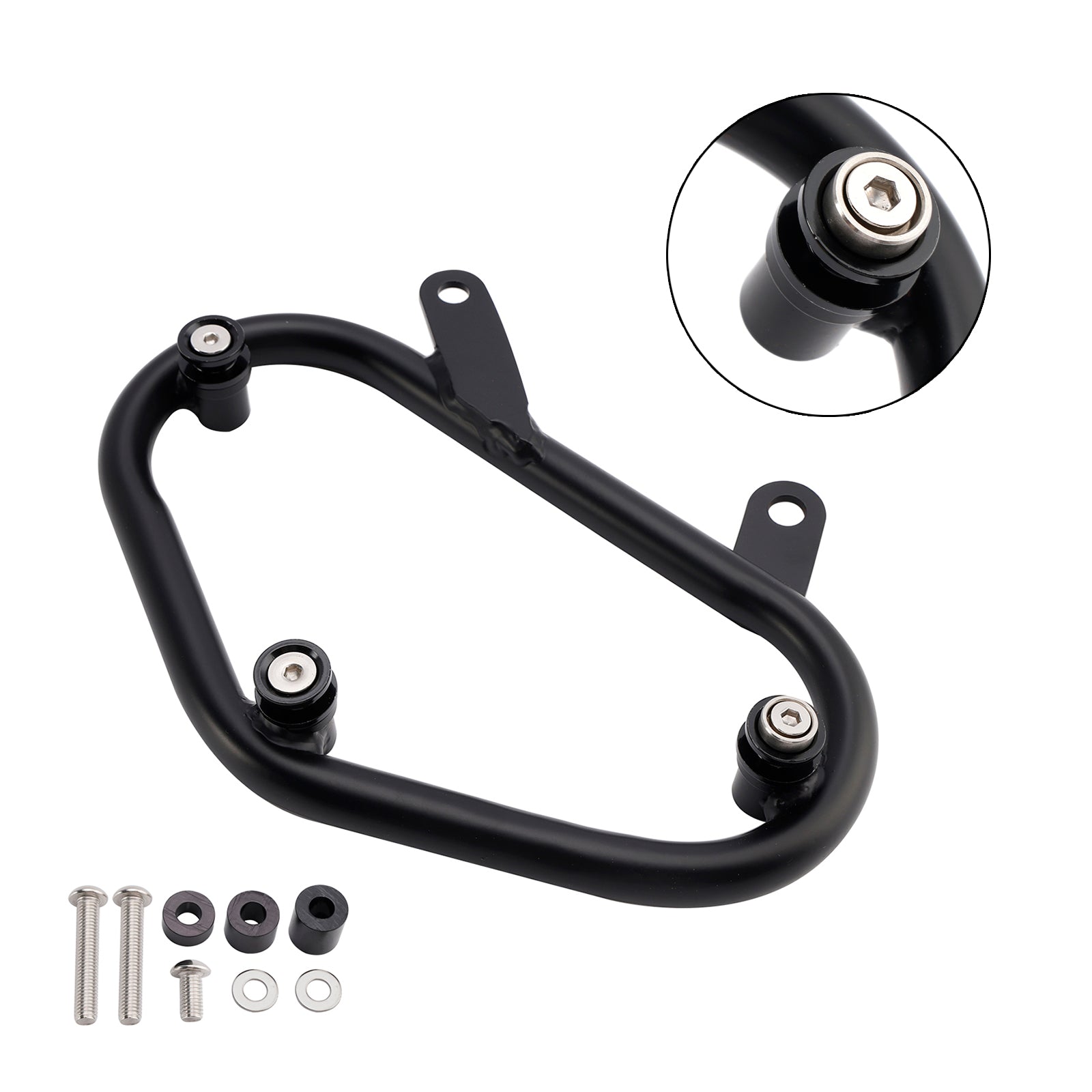 2024-2025 Speed ​​Scrambler 400 X Bagagerek Zijzadeltas Beugel Links