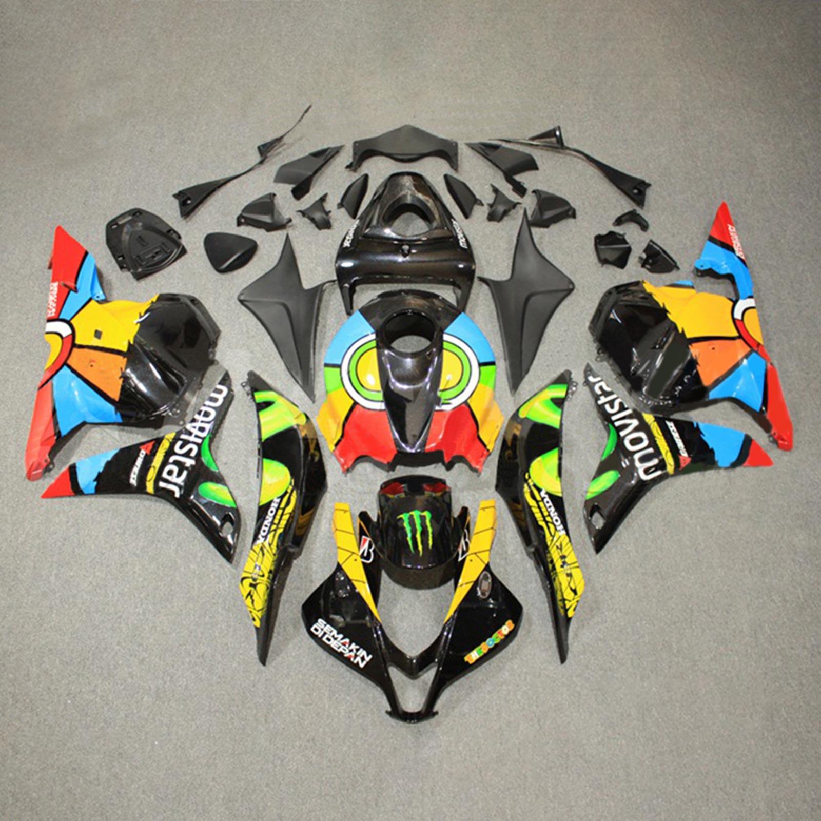 2009-2012 Honda CBR600RR F5 Fairing Kit Bodywork Plastic ABS