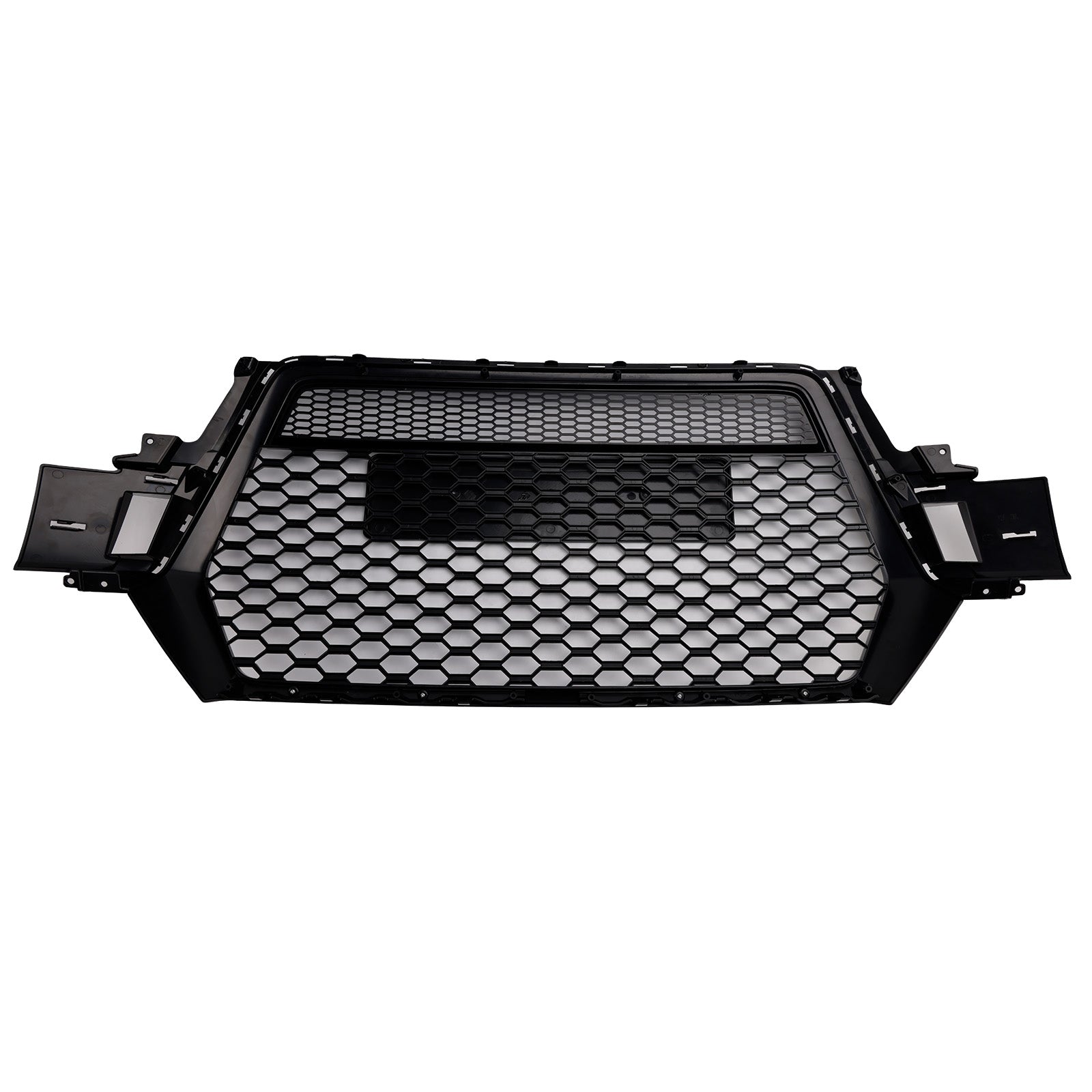2016-2019 Audi Q7 SQ7 Gloss Black Front Bumper Radiator Vent Mesh Grill Grille 4M0853651F