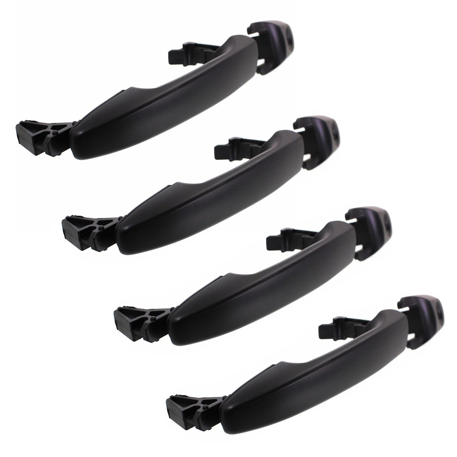 Exterior Door Handle Set of 4 Front&Rear AE5Z5422404AA For Lincoln MKZ 07-12