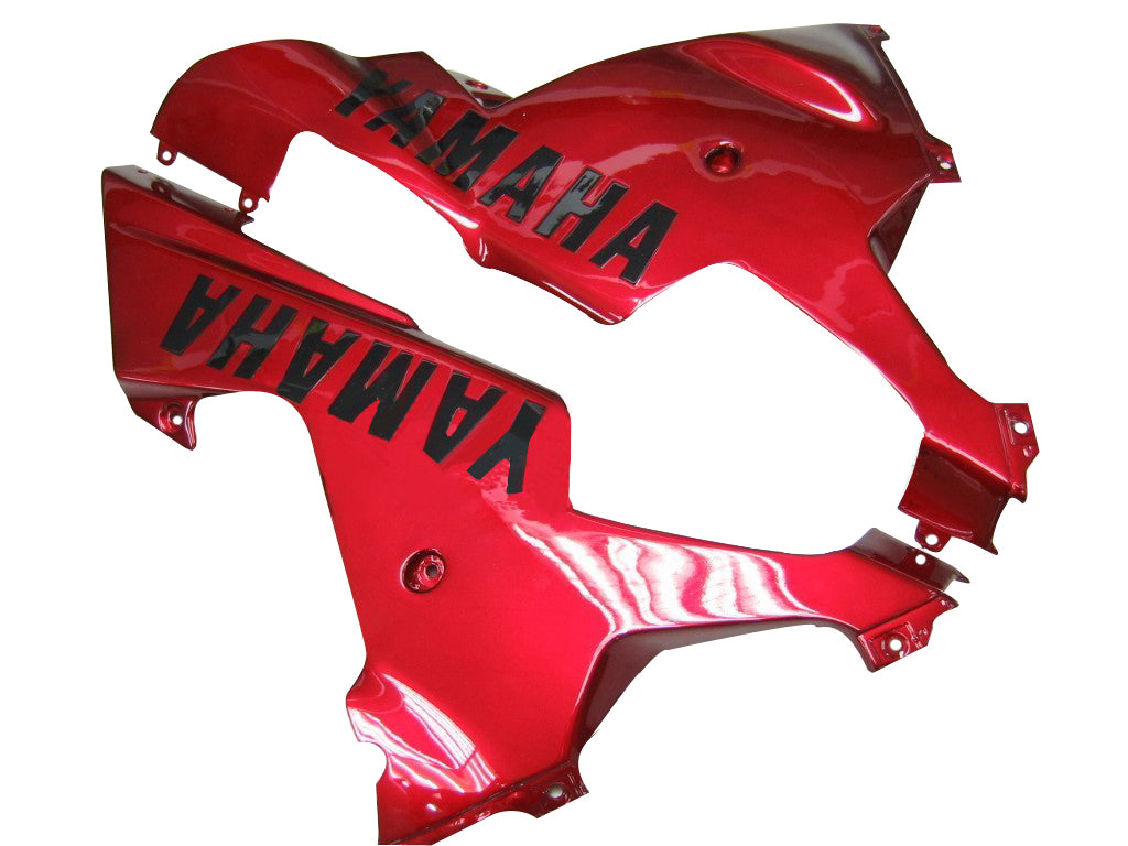 2002-2003 Yamaha YZF-R1 Red Black Racing Fairings Generic